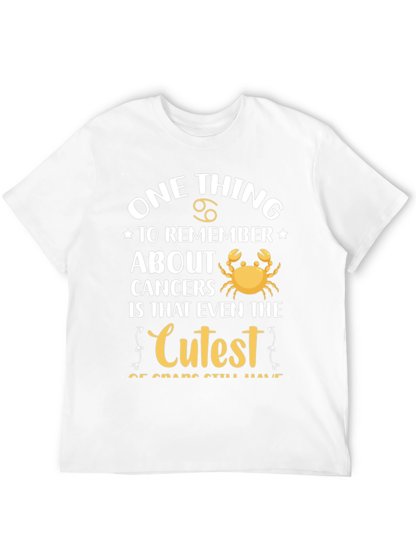 Cancer Zodiac T-Shirt - Cute Cancerian Gift