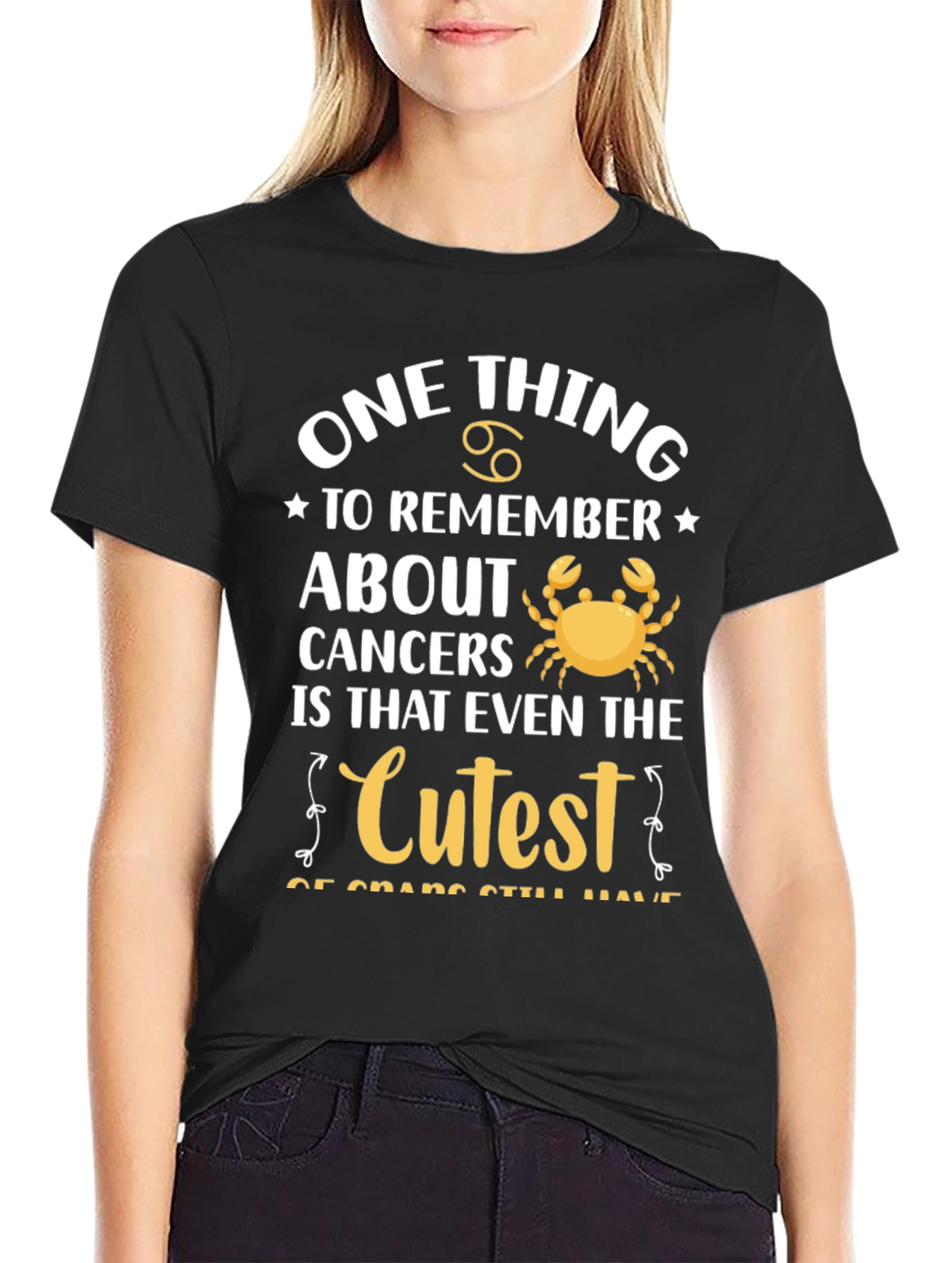 Cancer Zodiac T-Shirt - Cute Cancerian Gift