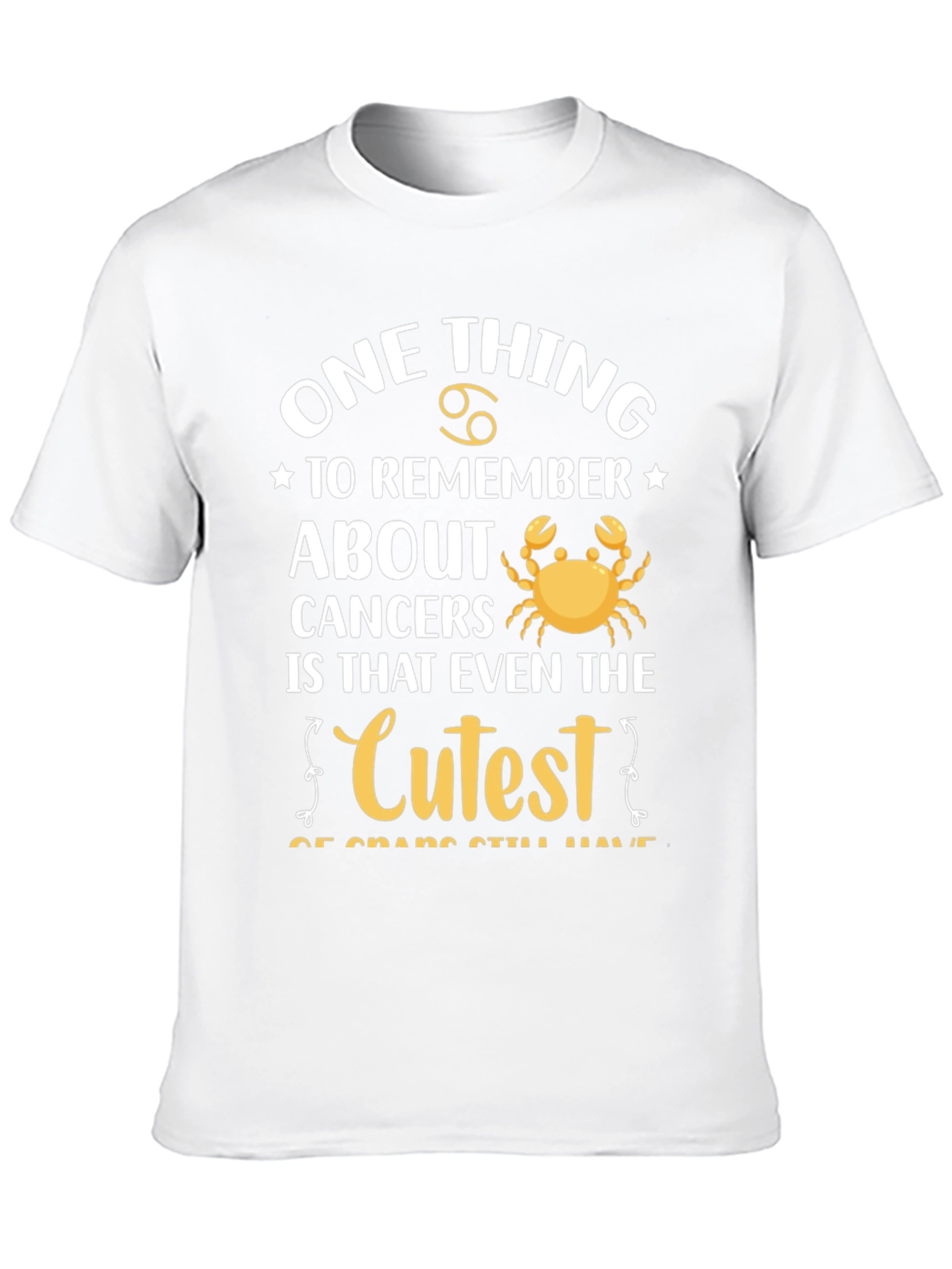 Cancer Zodiac T-Shirt - Cute Cancerian Gift