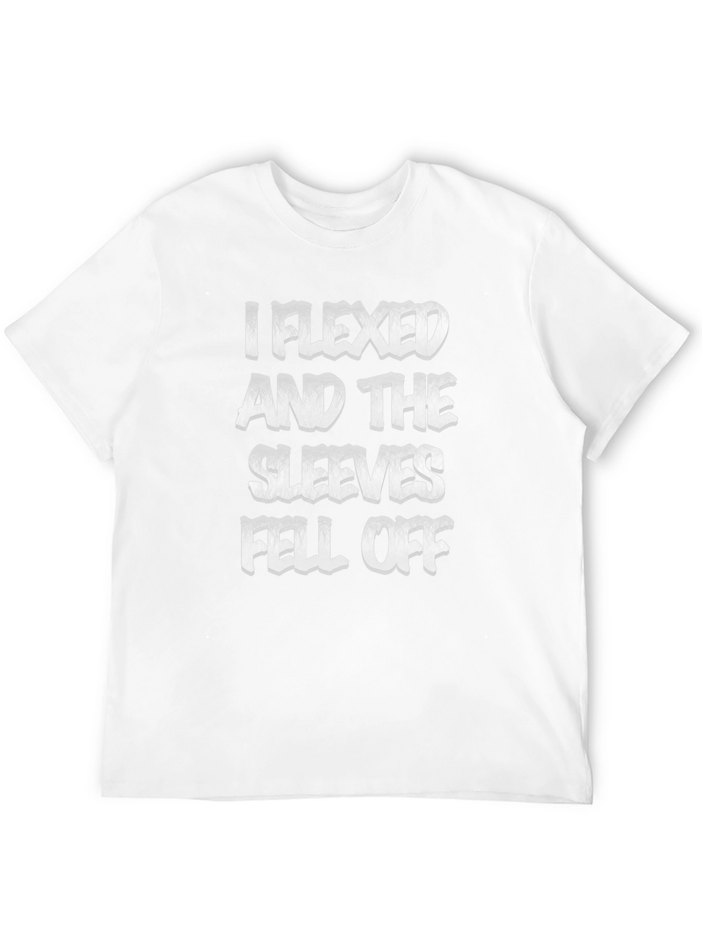 I Flexed Sleeves Fell Off Graphic Tee