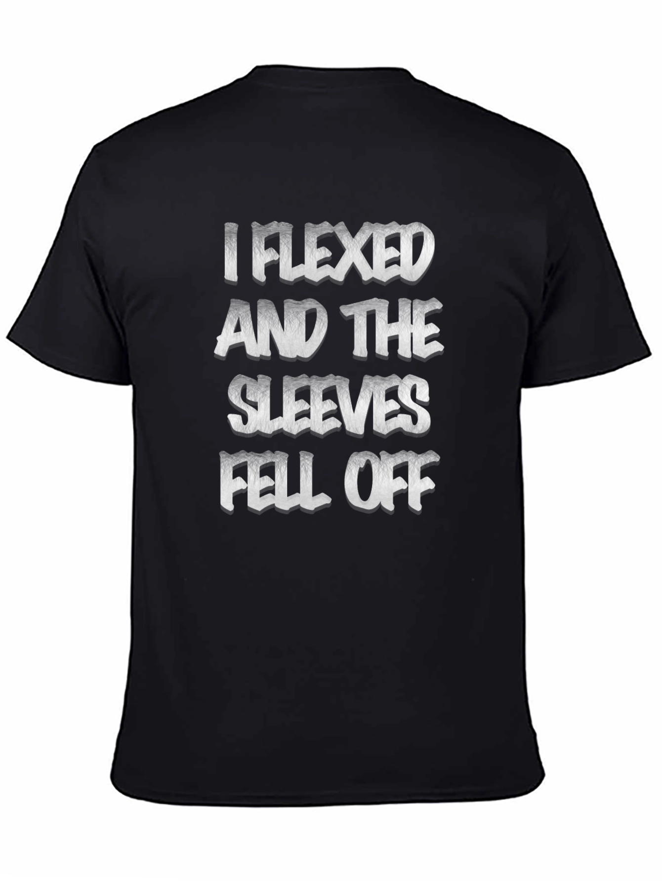 I Flexed Sleeves Fell Off Graphic Tee