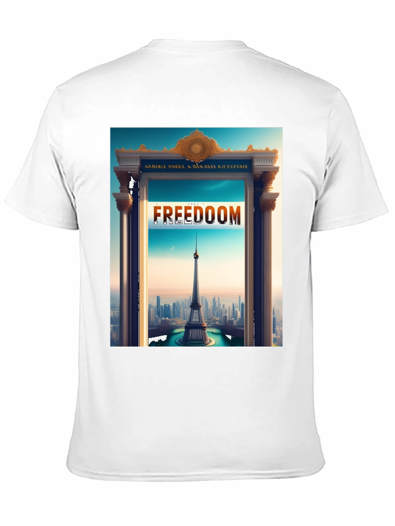 Freedom Tower Graphic Tee - Stylish Statement Shirt