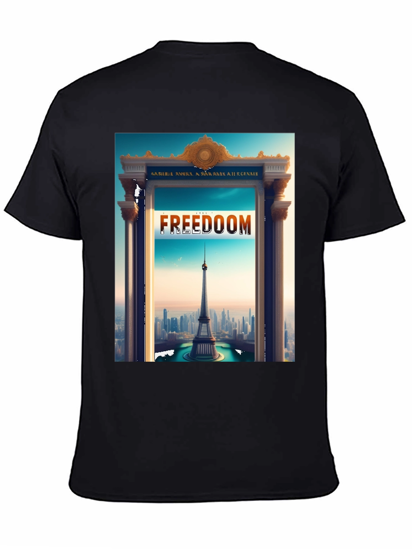 Freedom Tower Graphic Tee - Stylish Statement Shirt