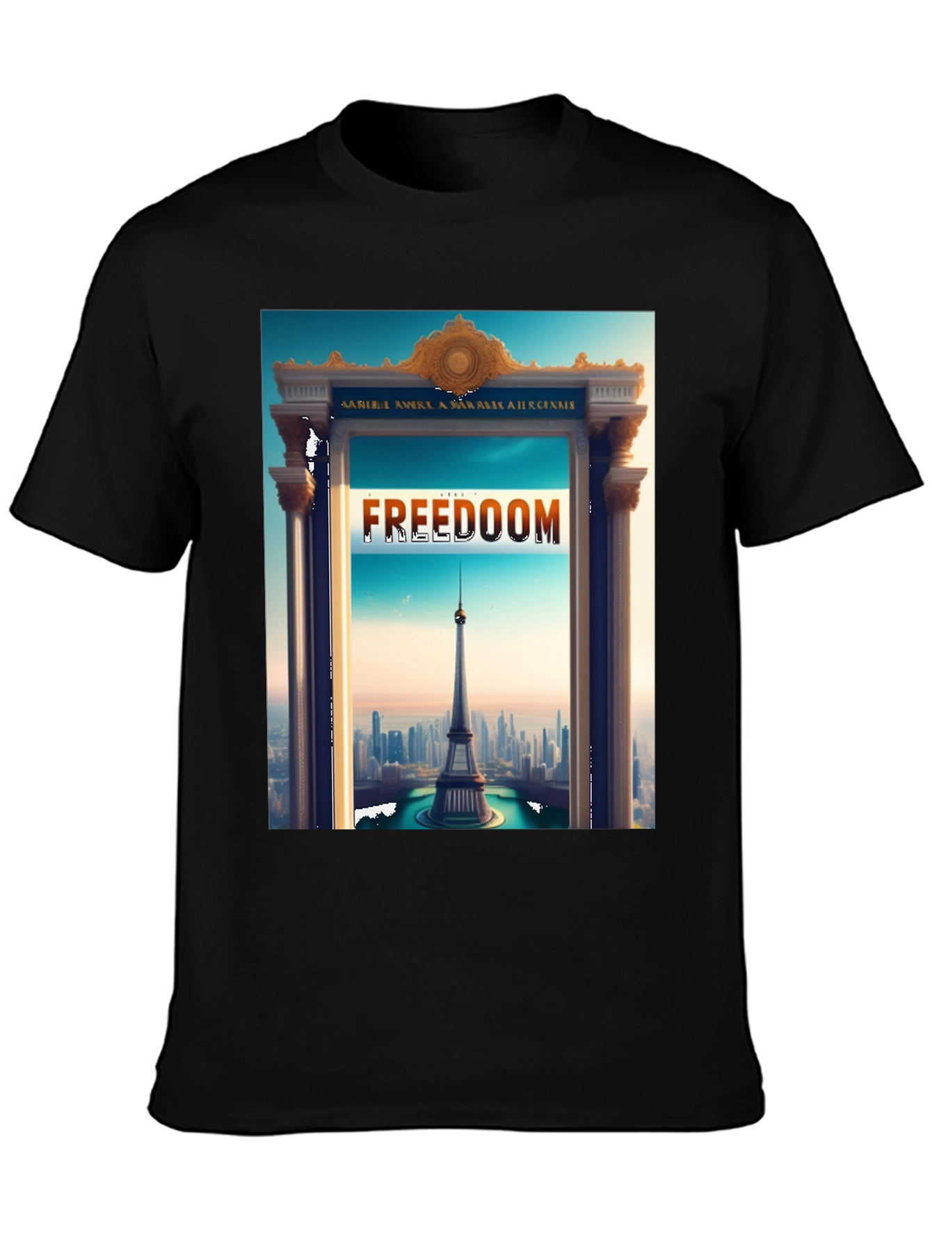 Freedom Tower Graphic Tee - Stylish Statement Shirt