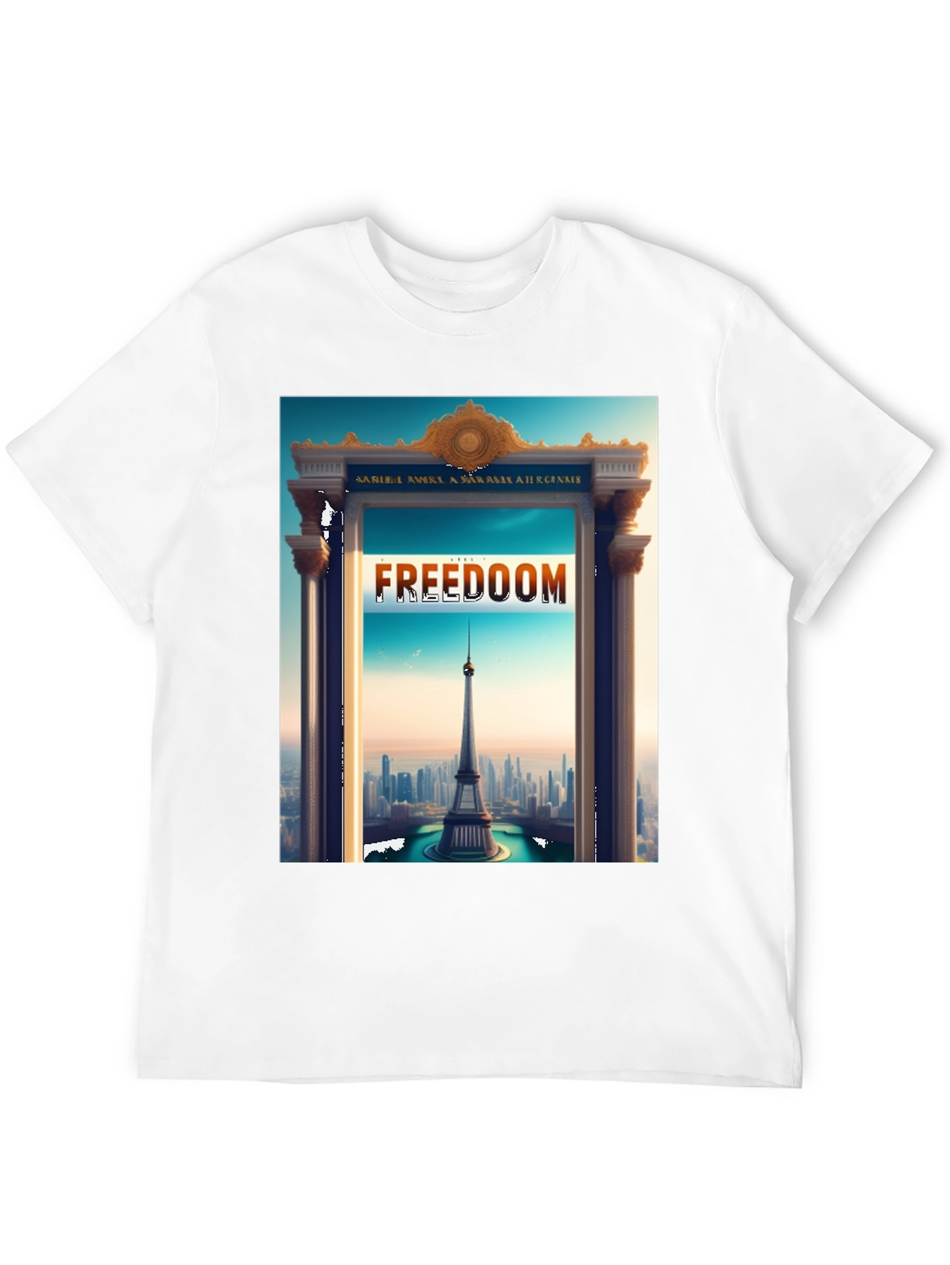 Freedom Tower Graphic Tee - Stylish Statement Shirt