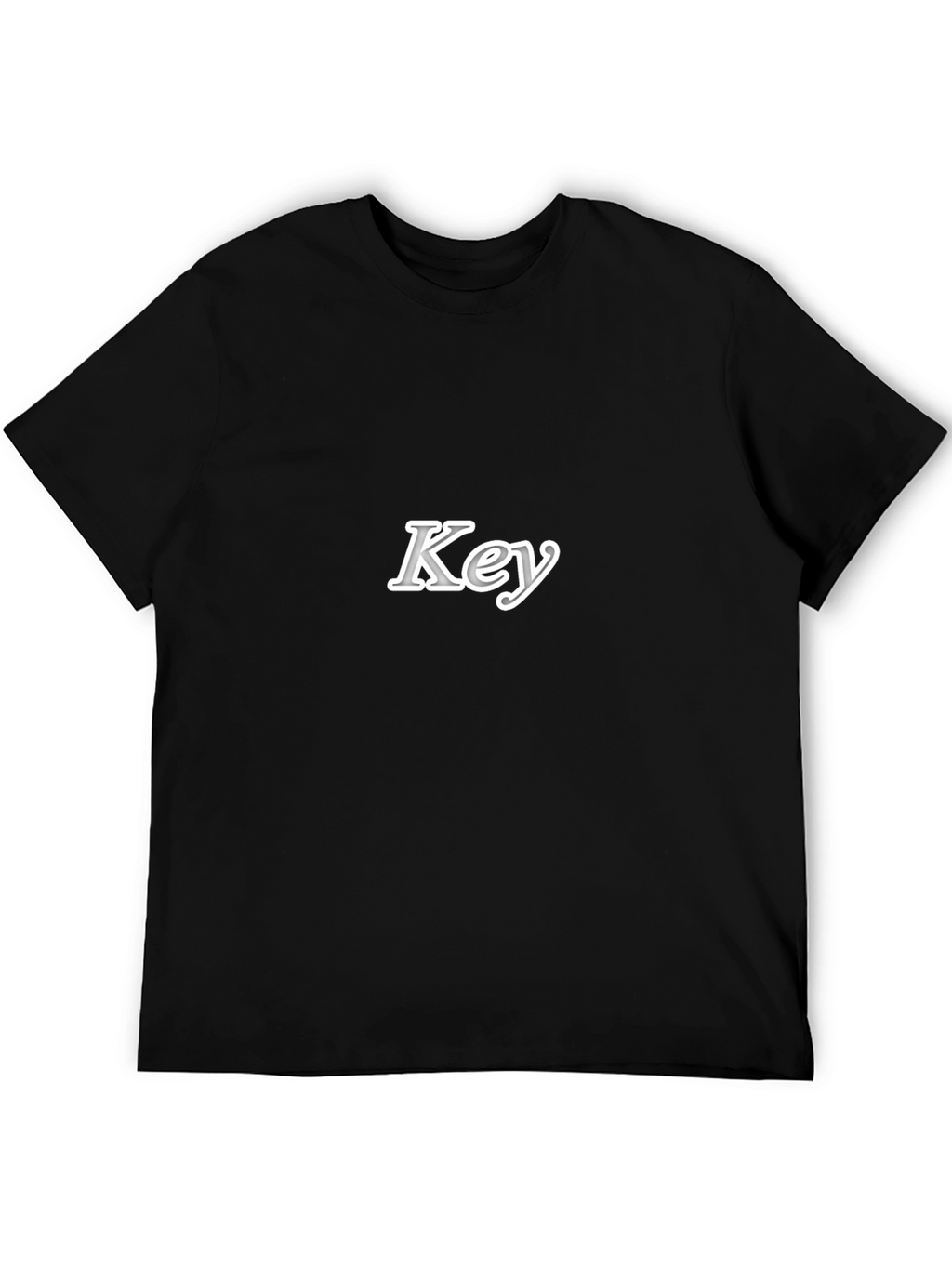 Key Graphic Black T-Shirt