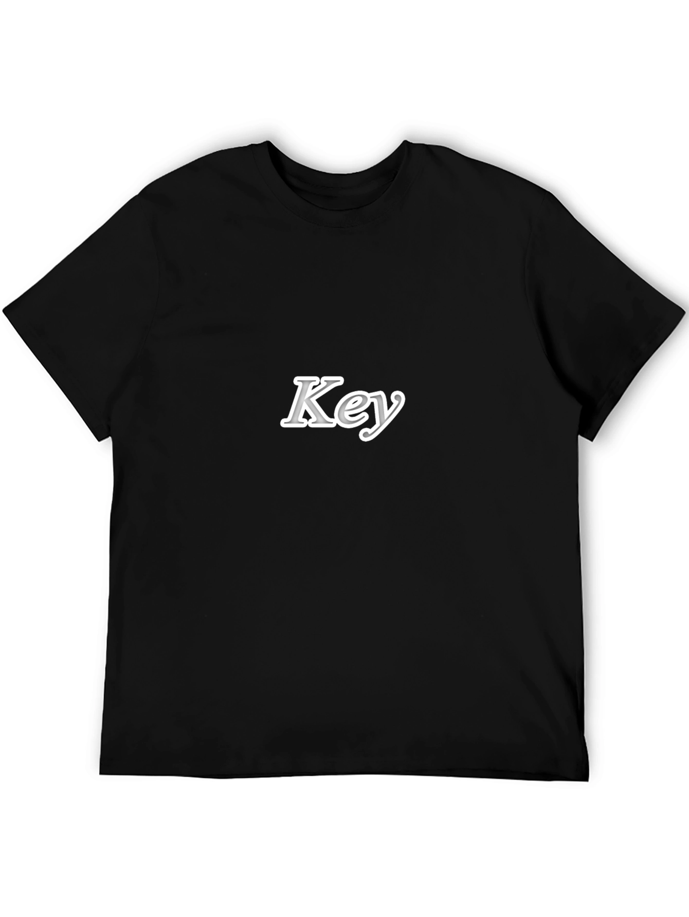 Key Graphic Black T-Shirt