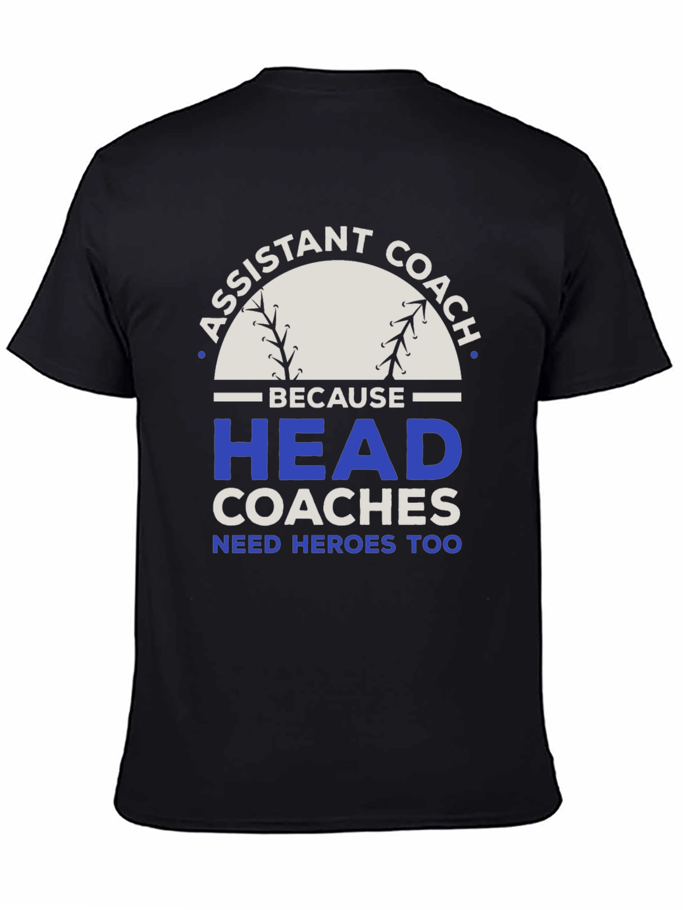 Assistant Coach Hero T-Shirt - Baseball Coach Tee