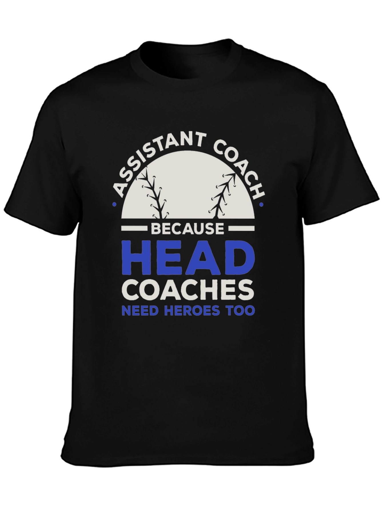 Assistant Coach Hero T-Shirt - Baseball Coach Tee