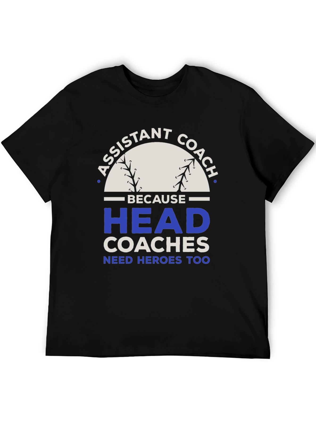 Assistant Coach Hero T-Shirt - Baseball Coach Tee
