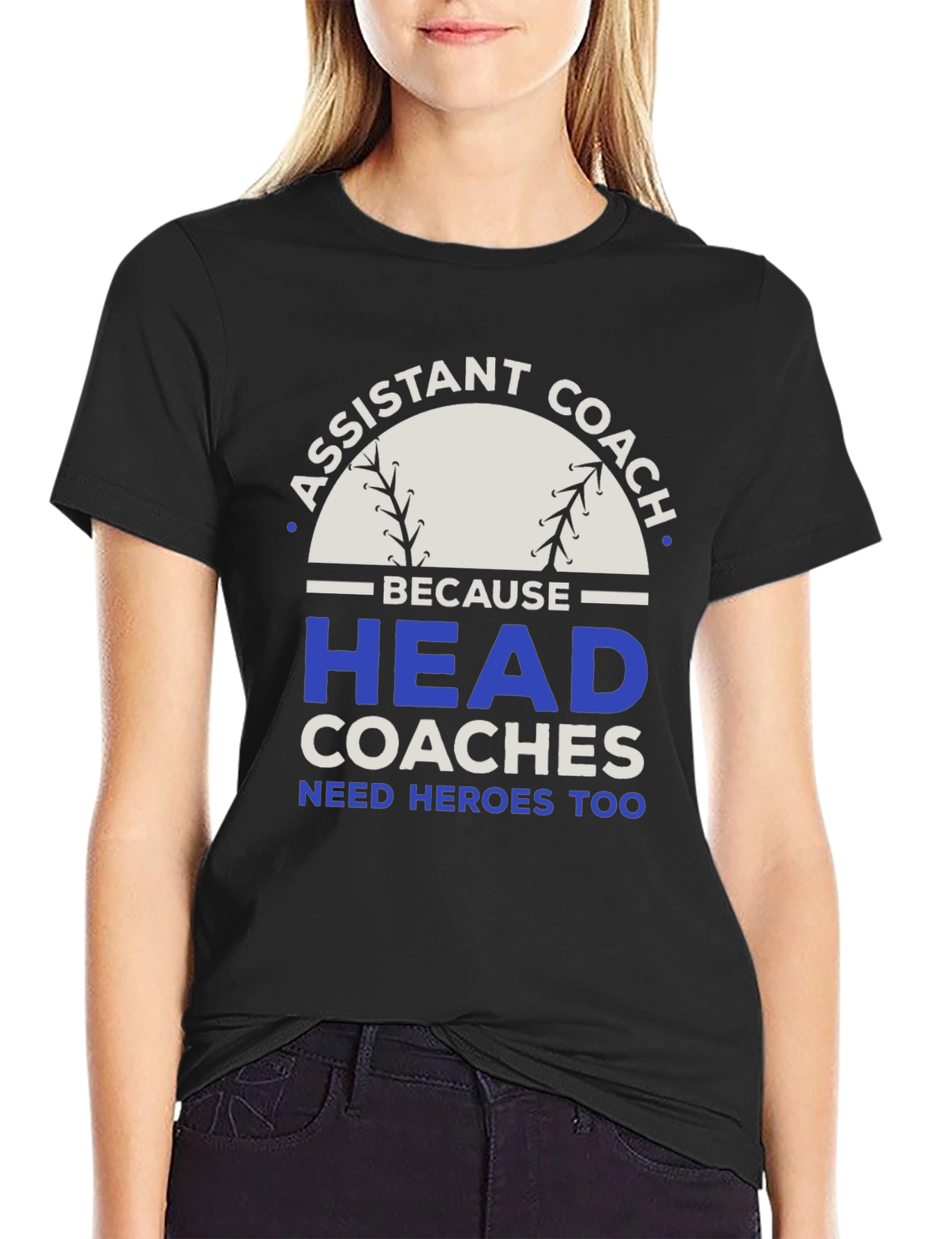 Assistant Coach Hero T-Shirt - Baseball Coach Tee