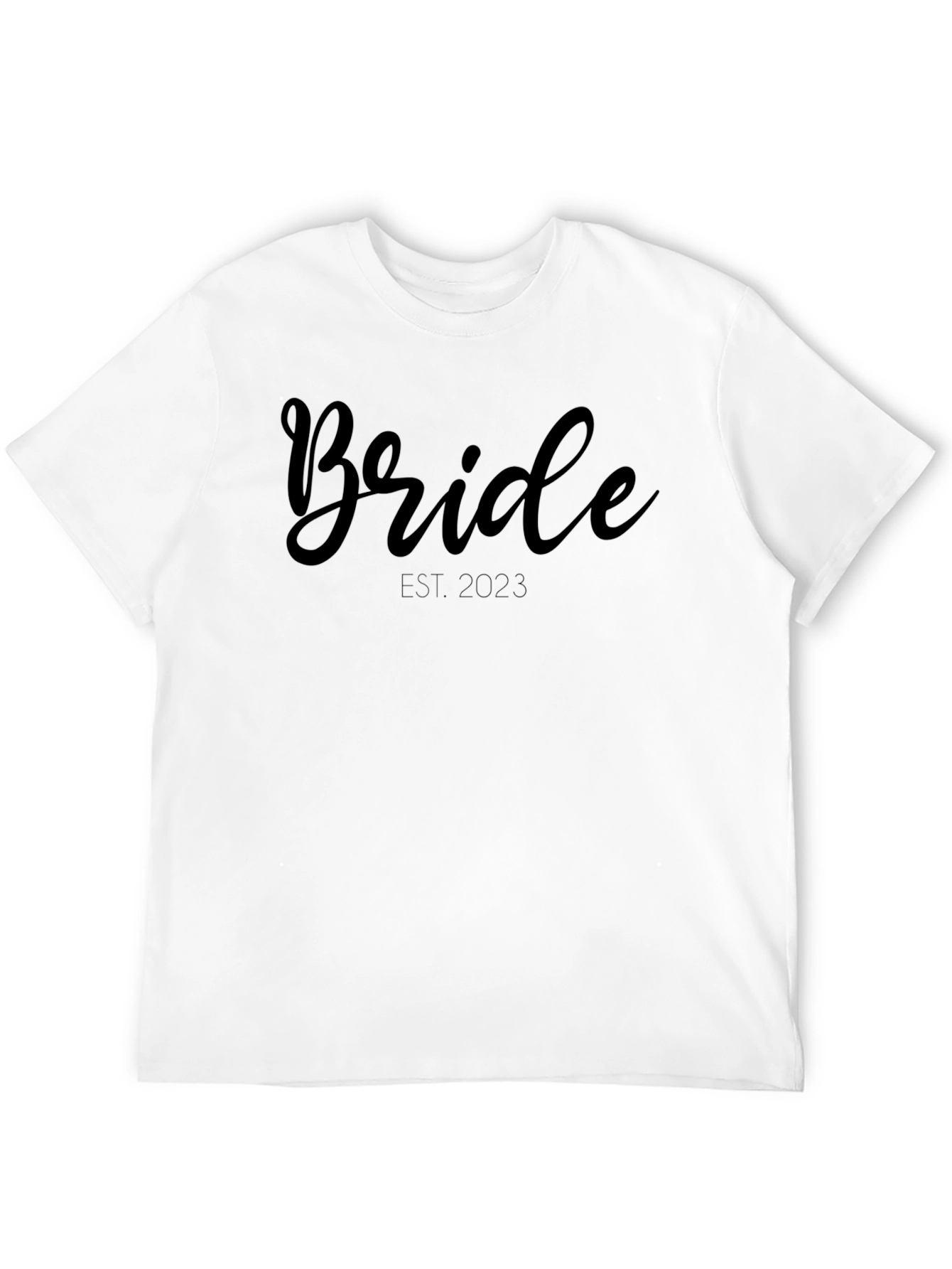 Bride Est. 2023 T-Shirt - Wedding Apparel
