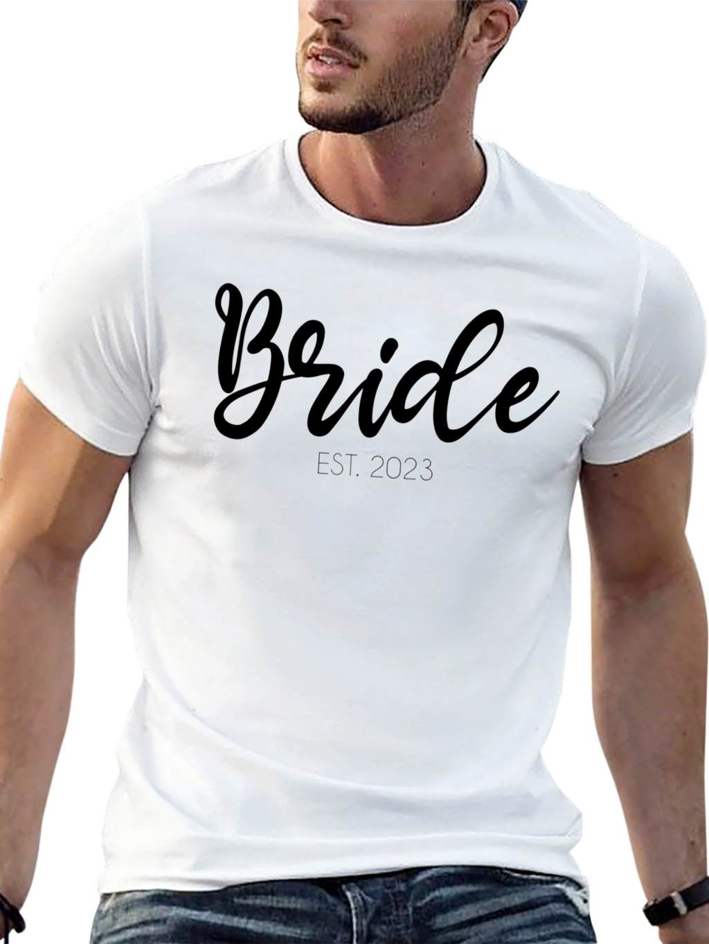 Bride Est. 2023 T-Shirt - Wedding Apparel