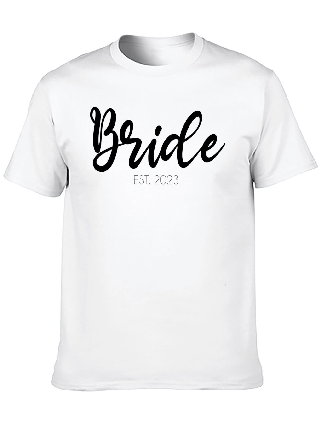 Bride Est. 2023 T-Shirt - Wedding Apparel
