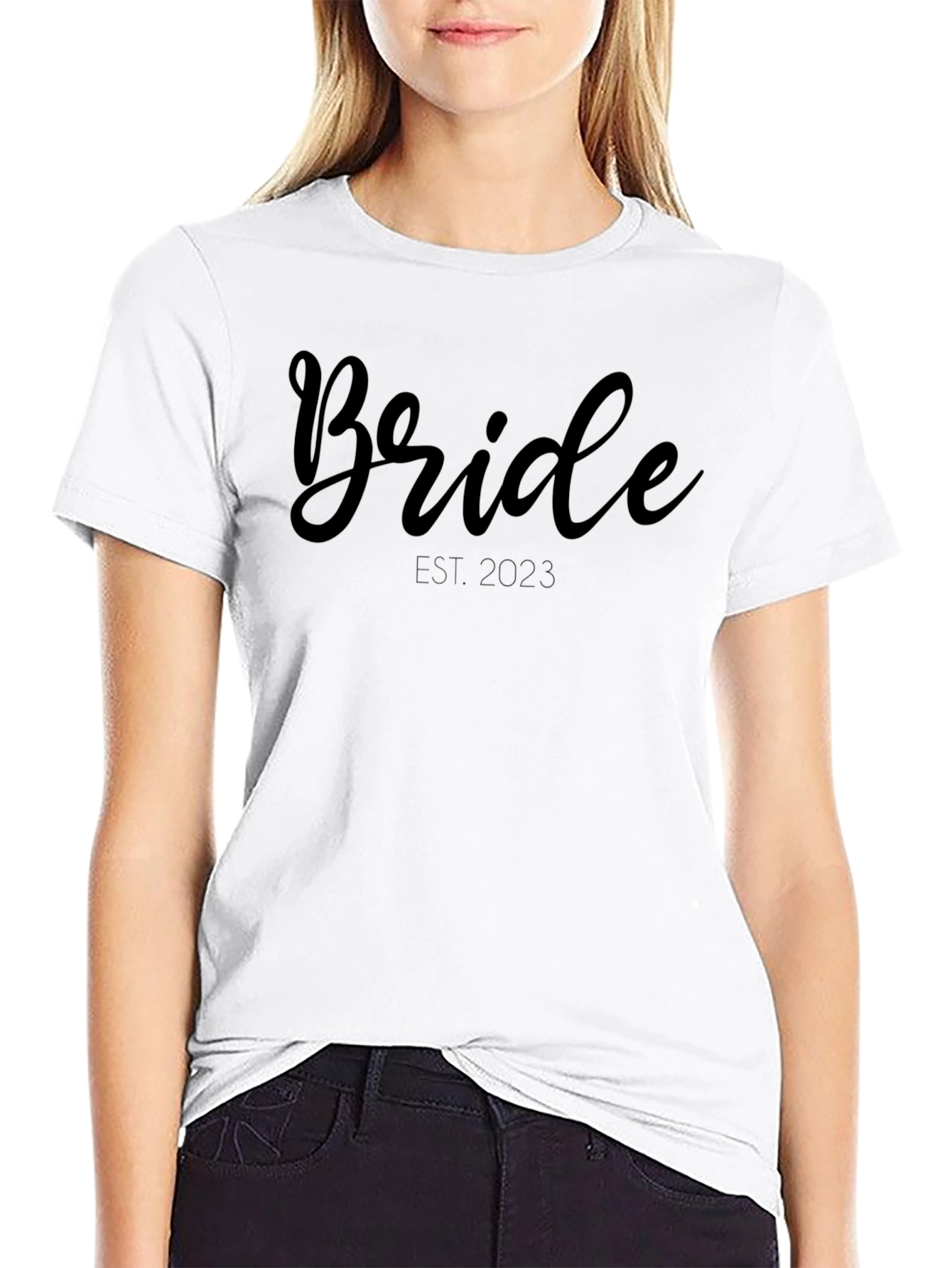 Bride Est. 2023 T-Shirt - Wedding Apparel