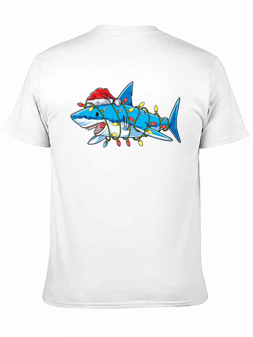 Christmas Shark T-Shirt - Festive Holiday Apparel