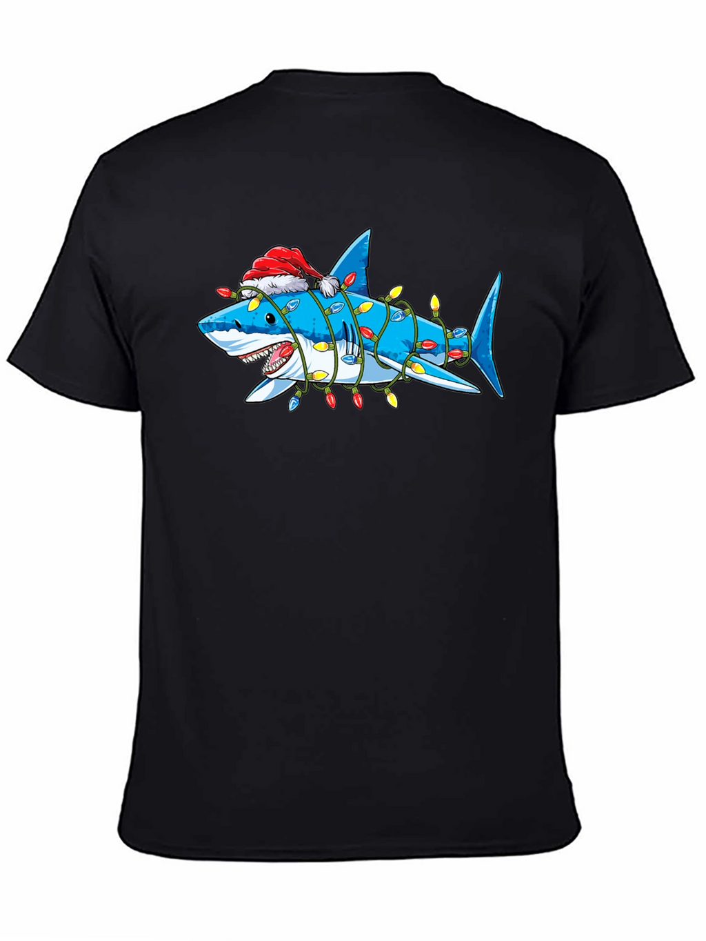 Christmas Shark T-Shirt - Festive Holiday Apparel