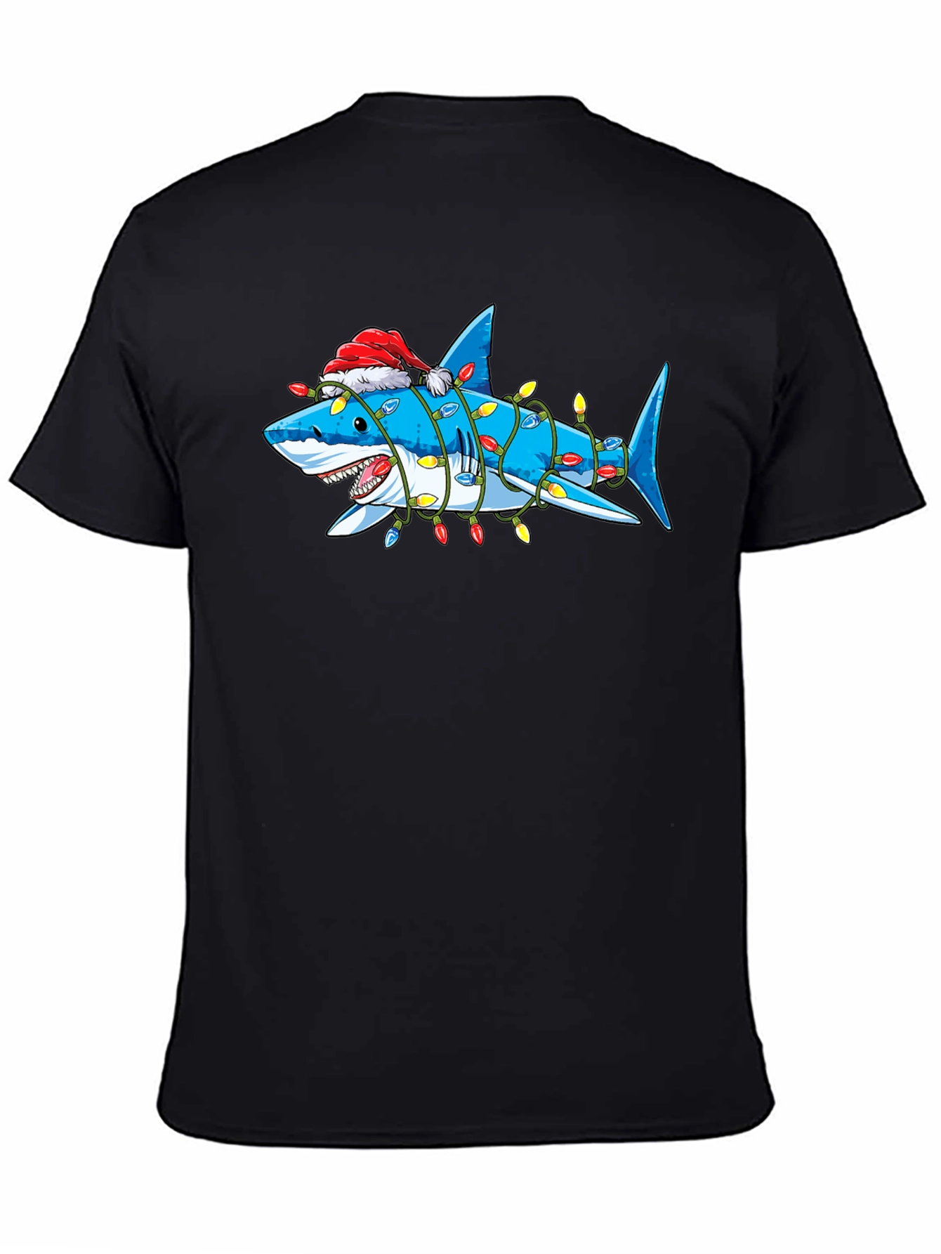 Christmas Shark T-Shirt - Festive Holiday Apparel