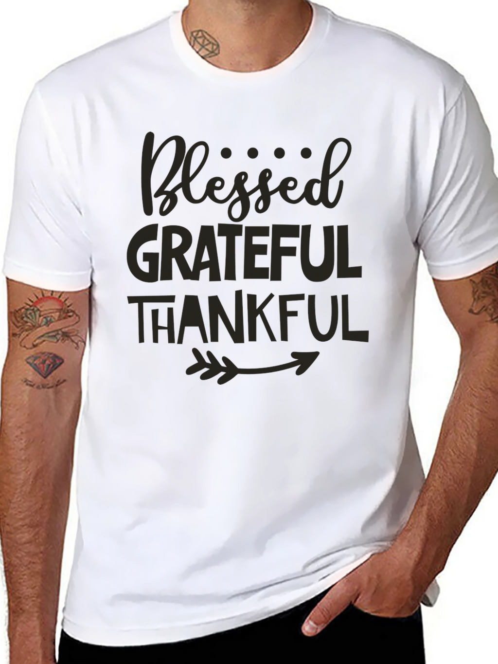Blessed Grateful Thankful T-Shirt