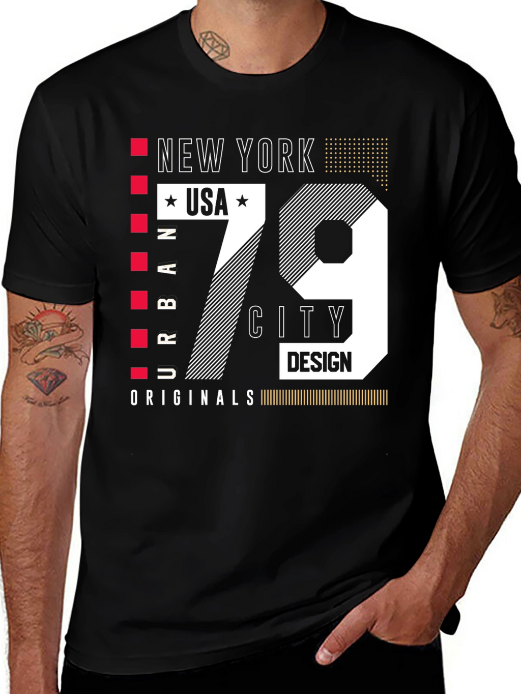 Urban New York 79 Graphic Tee