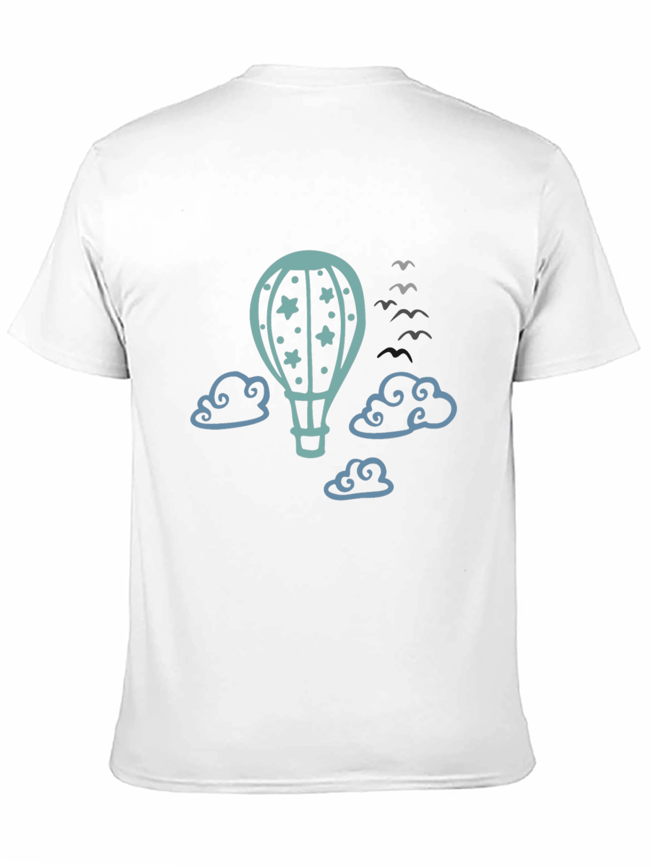Air Balloon Graphic Tee - Sky High Style