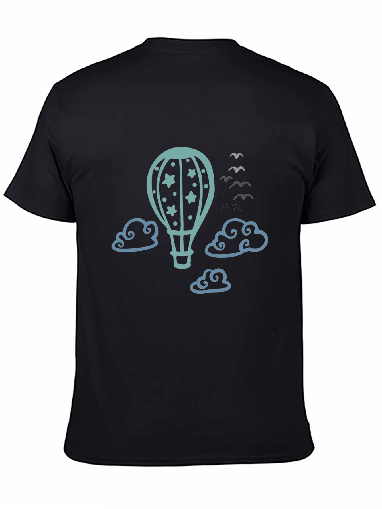 Air Balloon Graphic Tee - Sky High Style