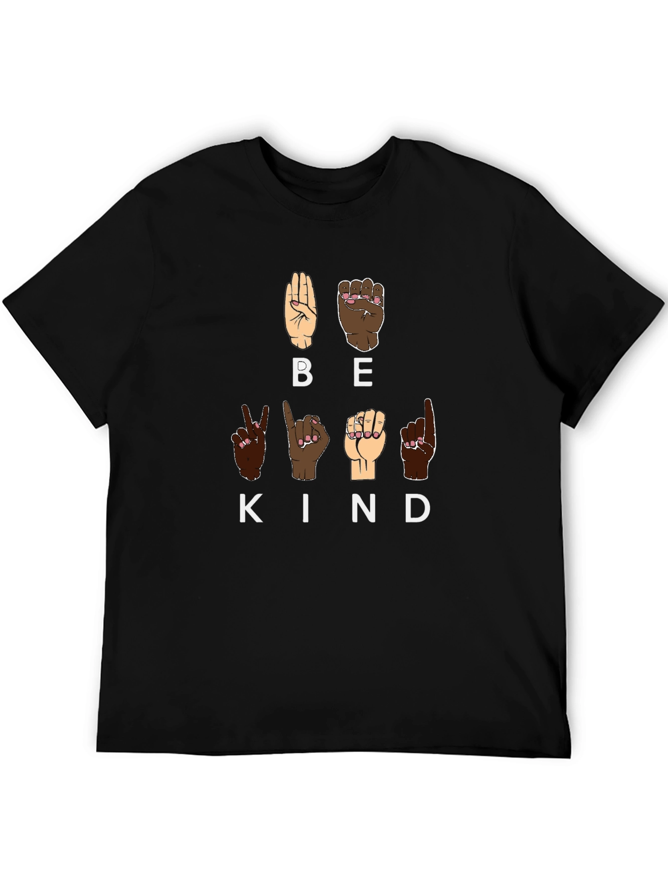 Be Kind Sign Language Graphic Tee