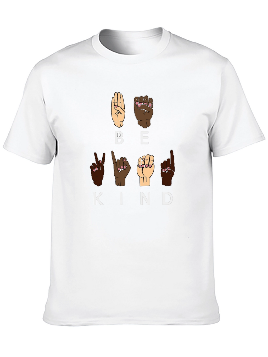 Be Kind Sign Language Graphic Tee