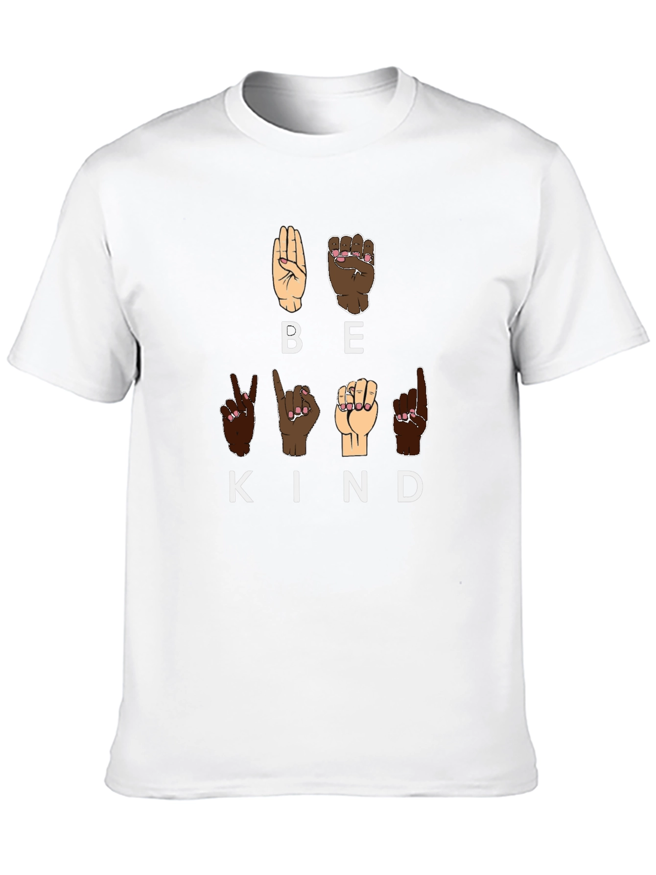 Be Kind Sign Language Graphic Tee