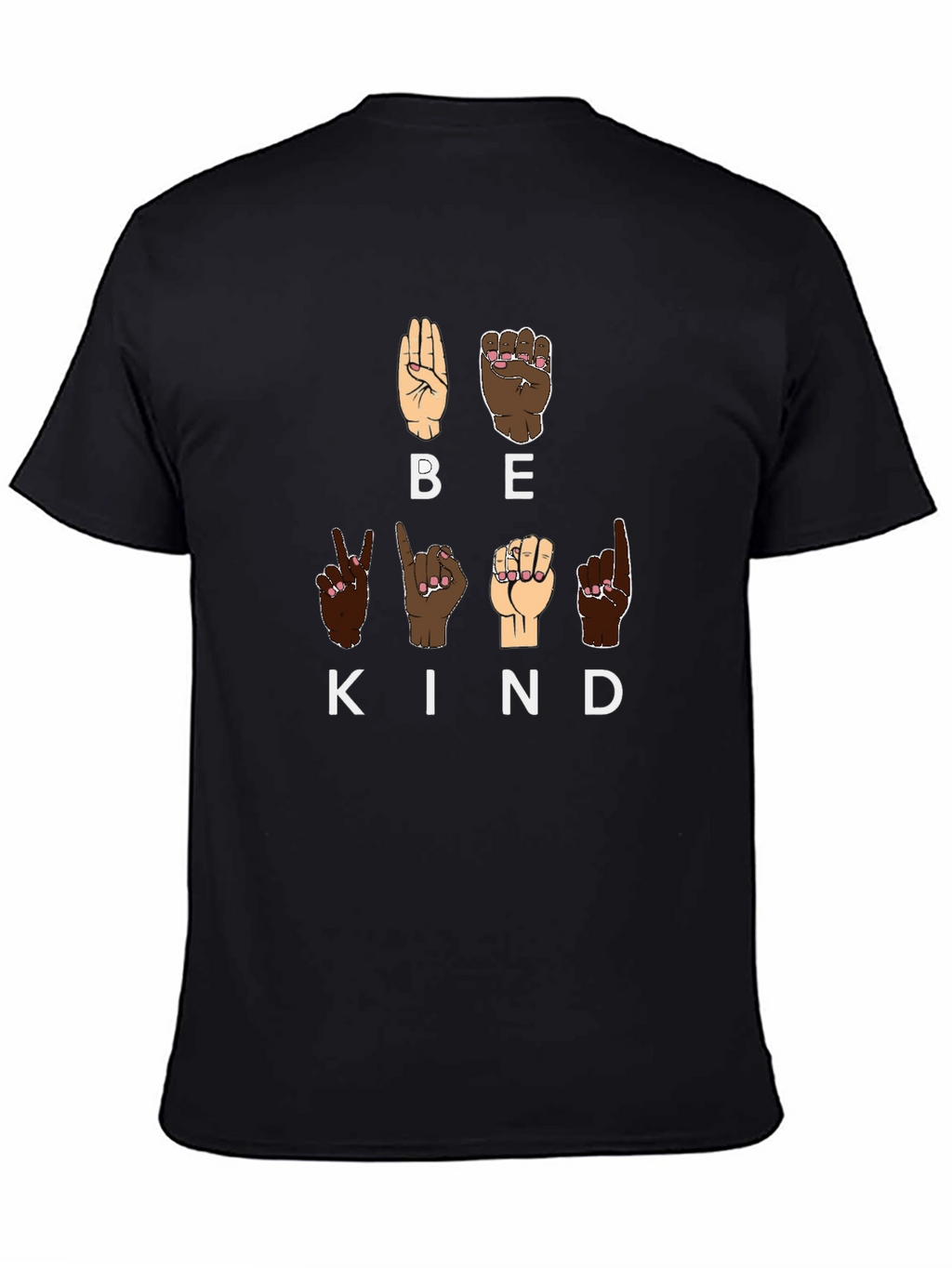 Be Kind Sign Language Graphic Tee