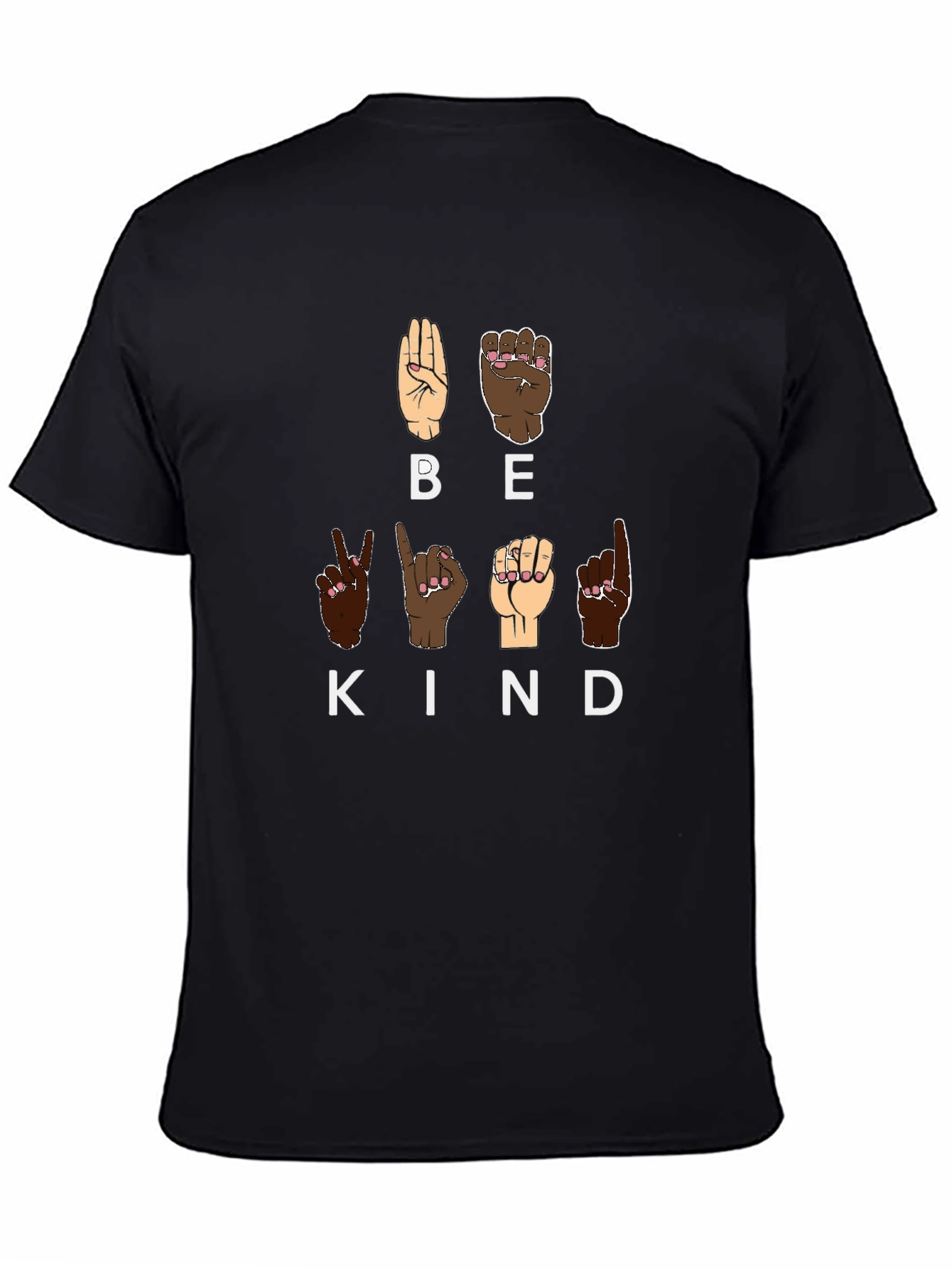 Be Kind Sign Language Graphic Tee