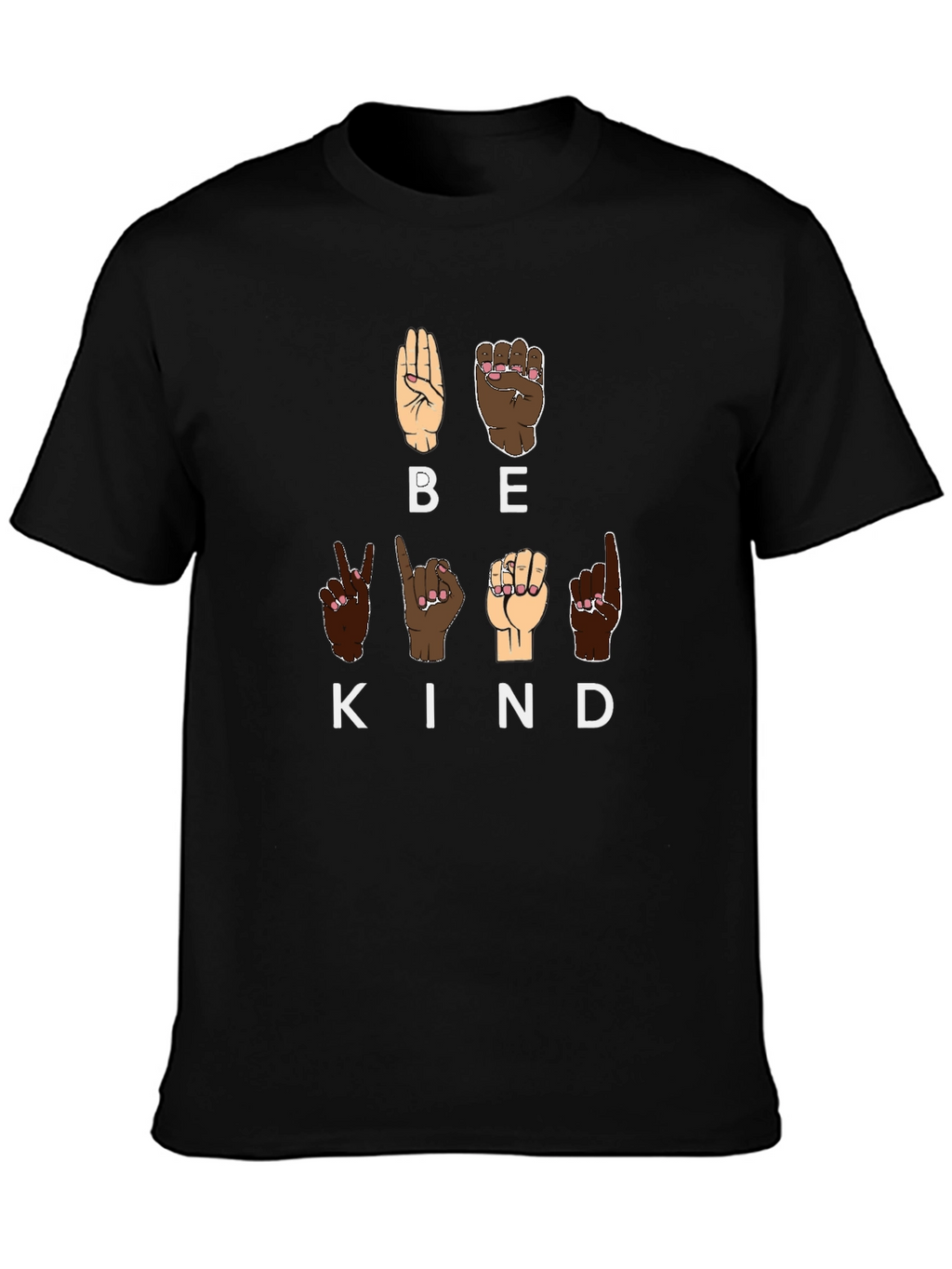 Be Kind Sign Language Graphic Tee