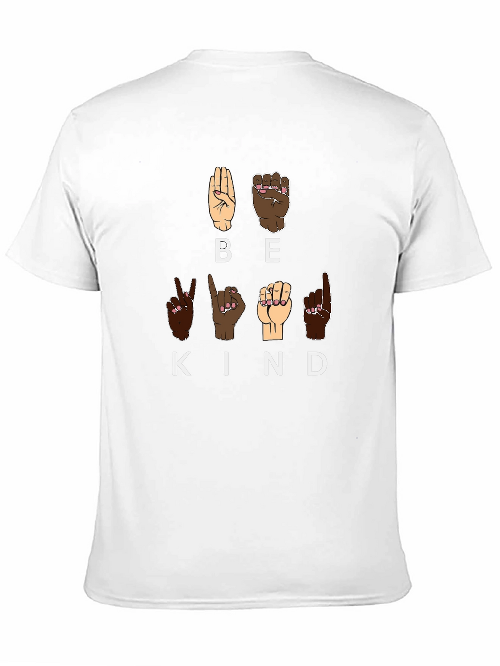 Be Kind Sign Language Graphic Tee