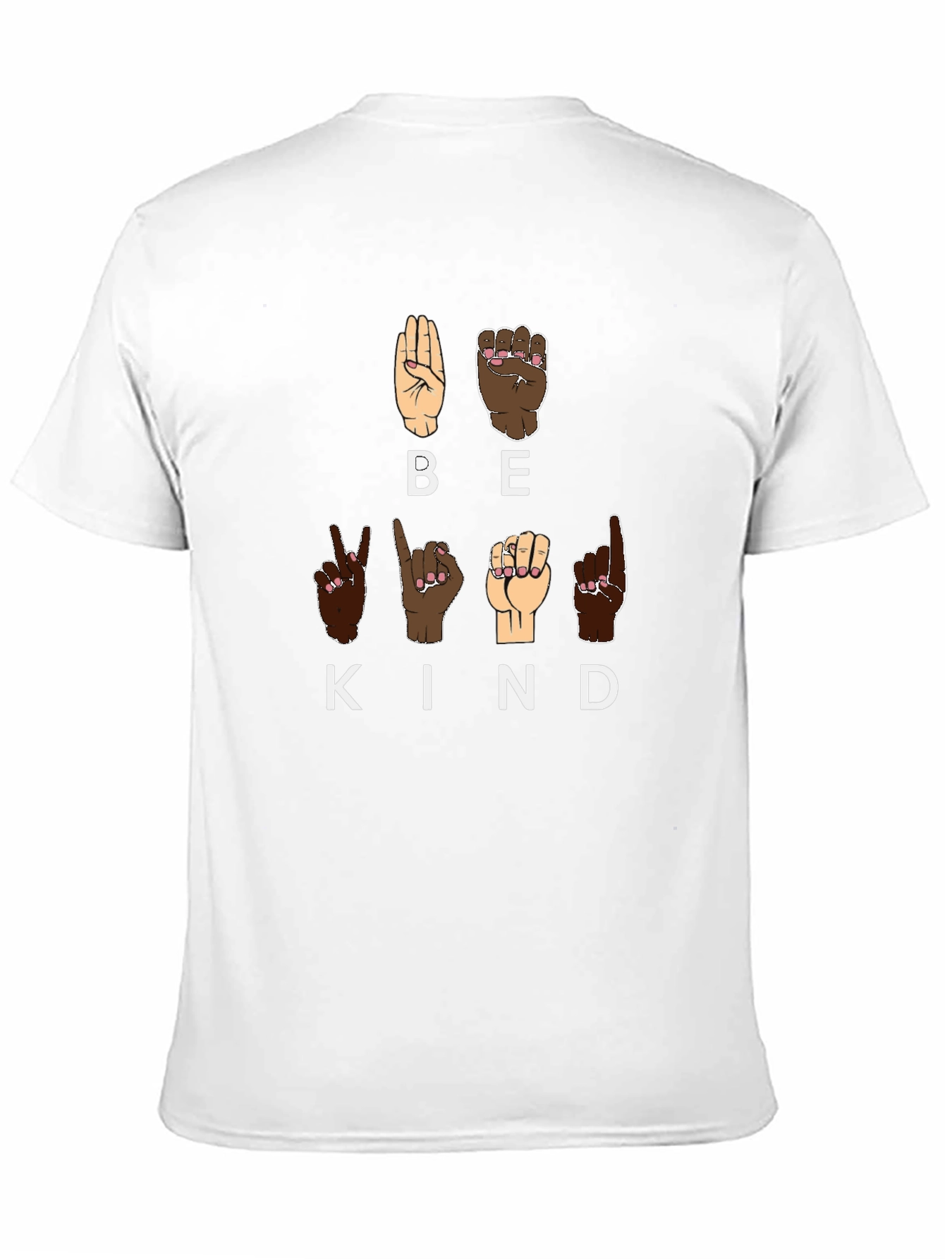 Be Kind Sign Language Graphic Tee