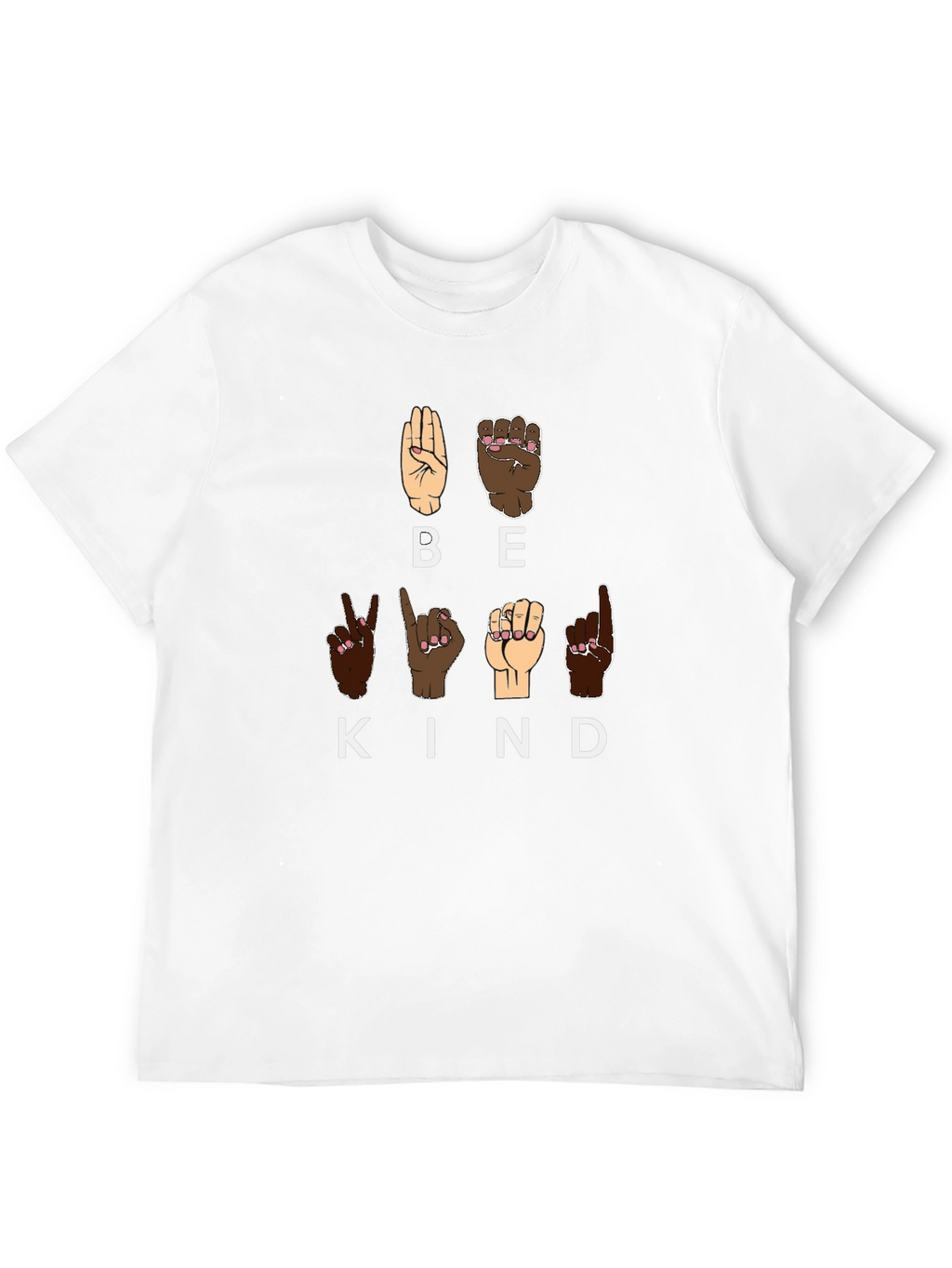 Be Kind Sign Language Graphic Tee