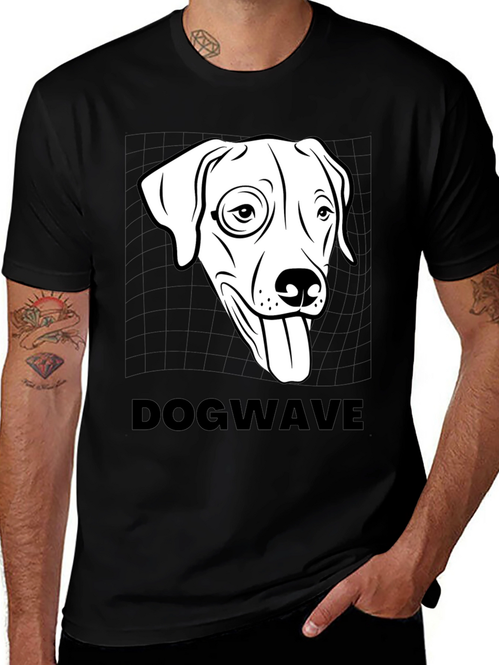 Dogwave Graphic Tee - Cool Canine T-Shirt