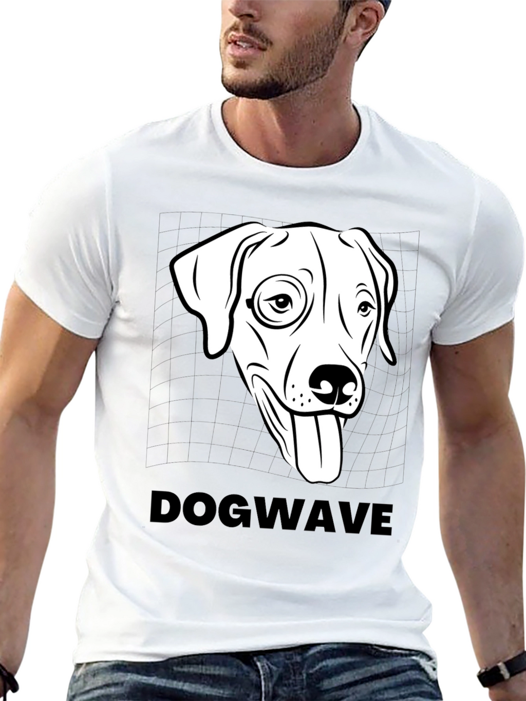 Dogwave Graphic Tee - Cool Canine T-Shirt
