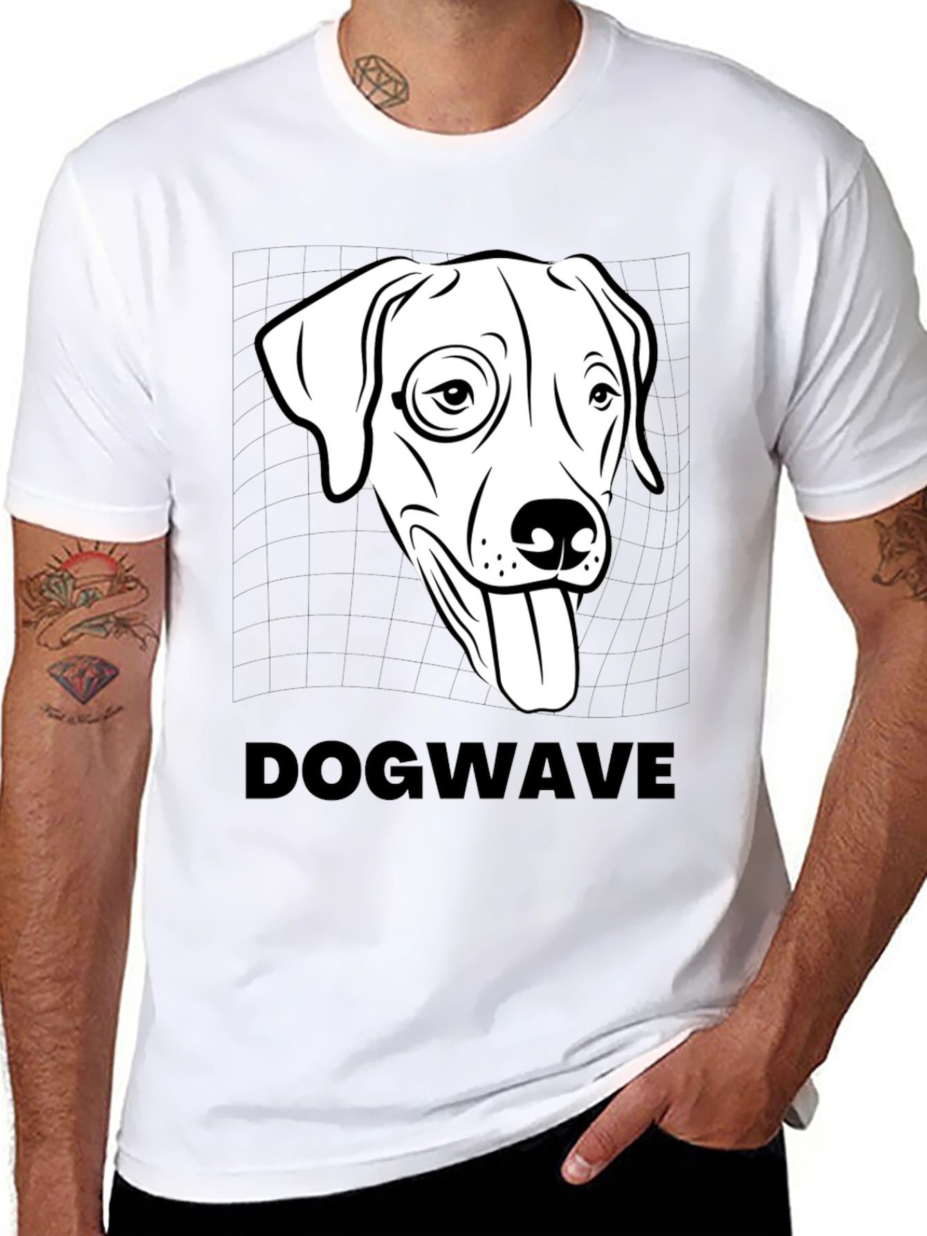 Dogwave Graphic Tee - Cool Canine T-Shirt