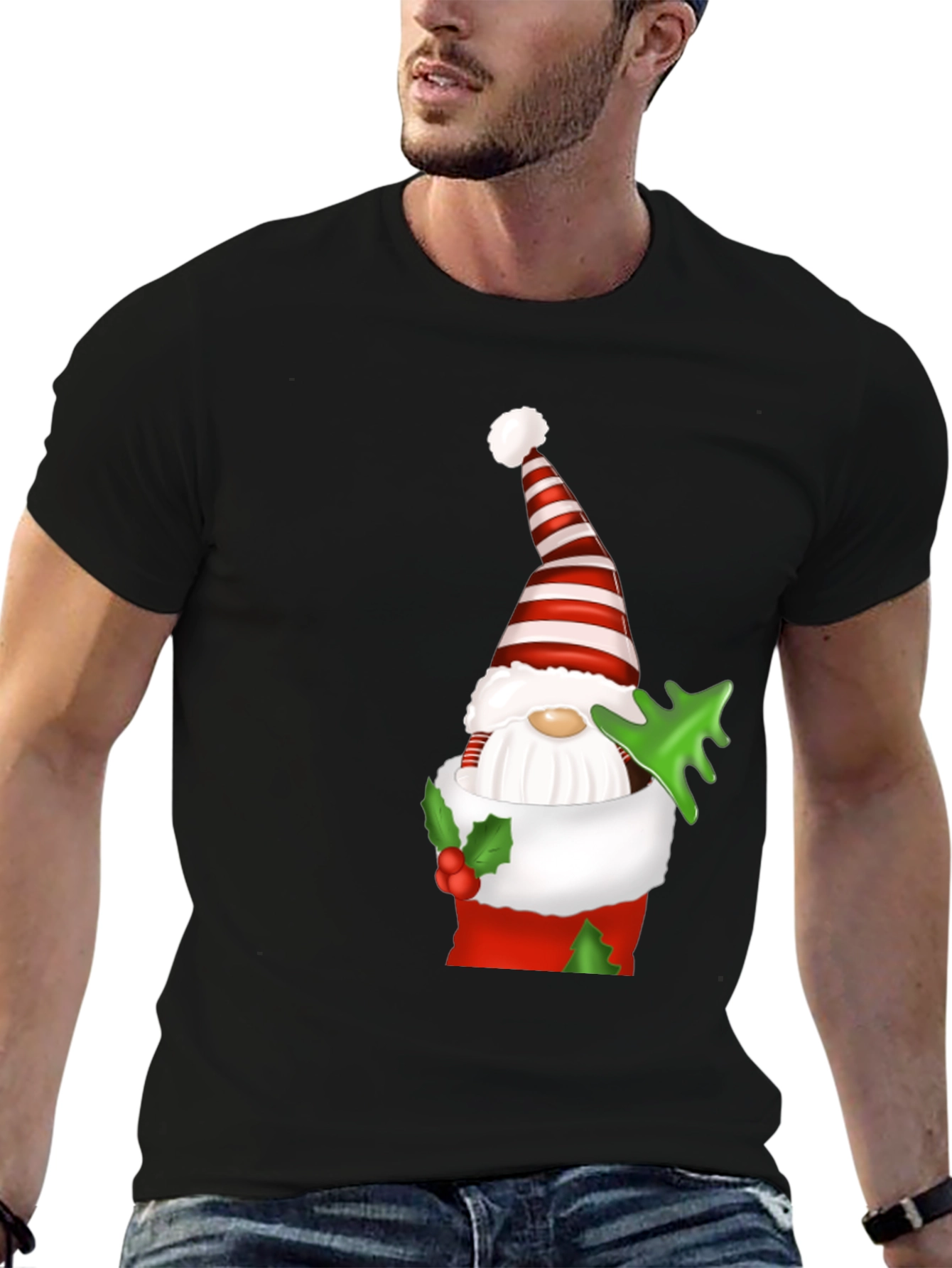 Christmas Gnome Graphic T-Shirt