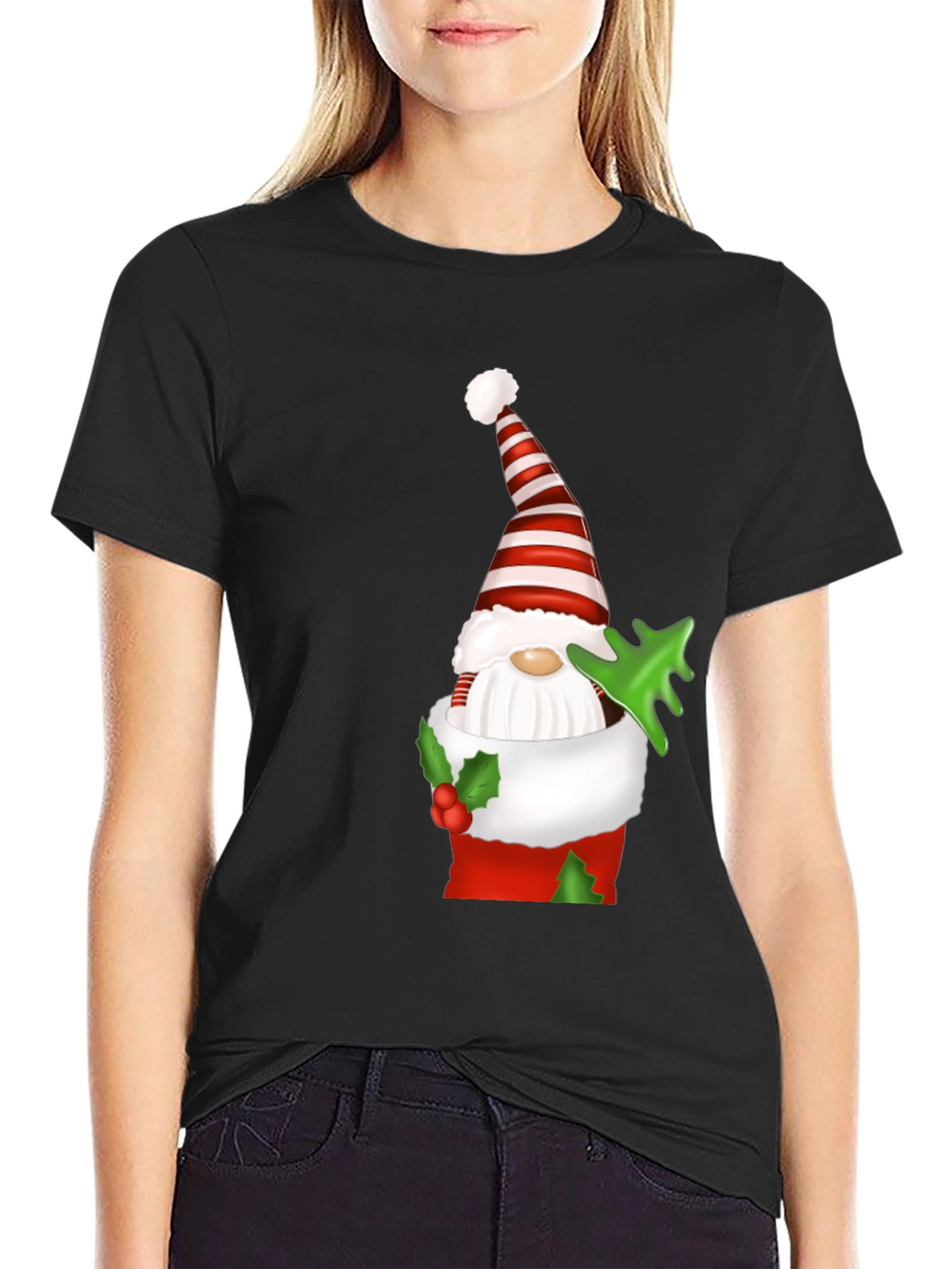 Christmas Gnome Graphic T-Shirt