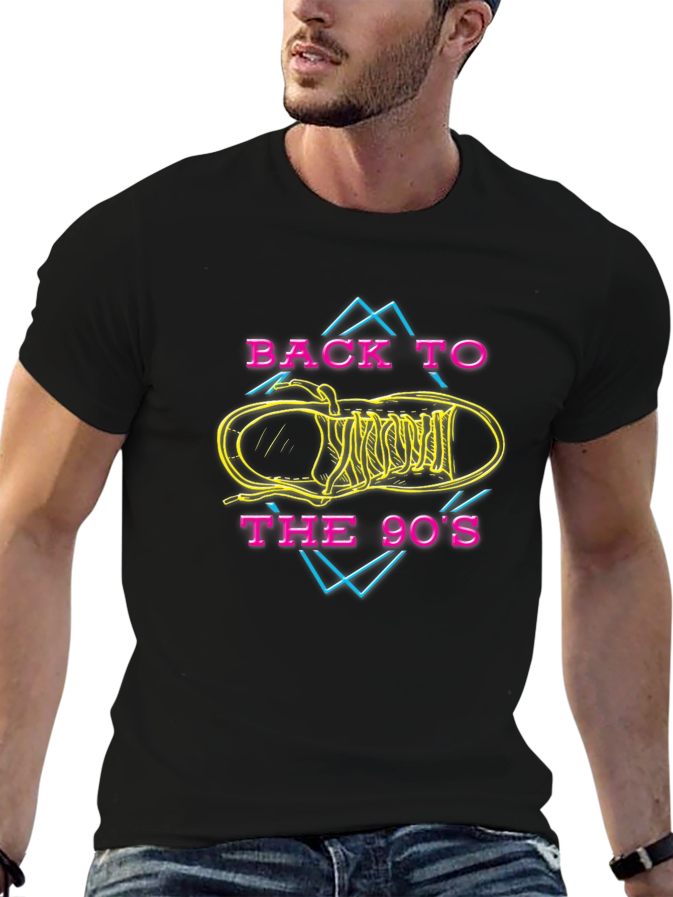 Back to the 90s Retro Style T-Shirt