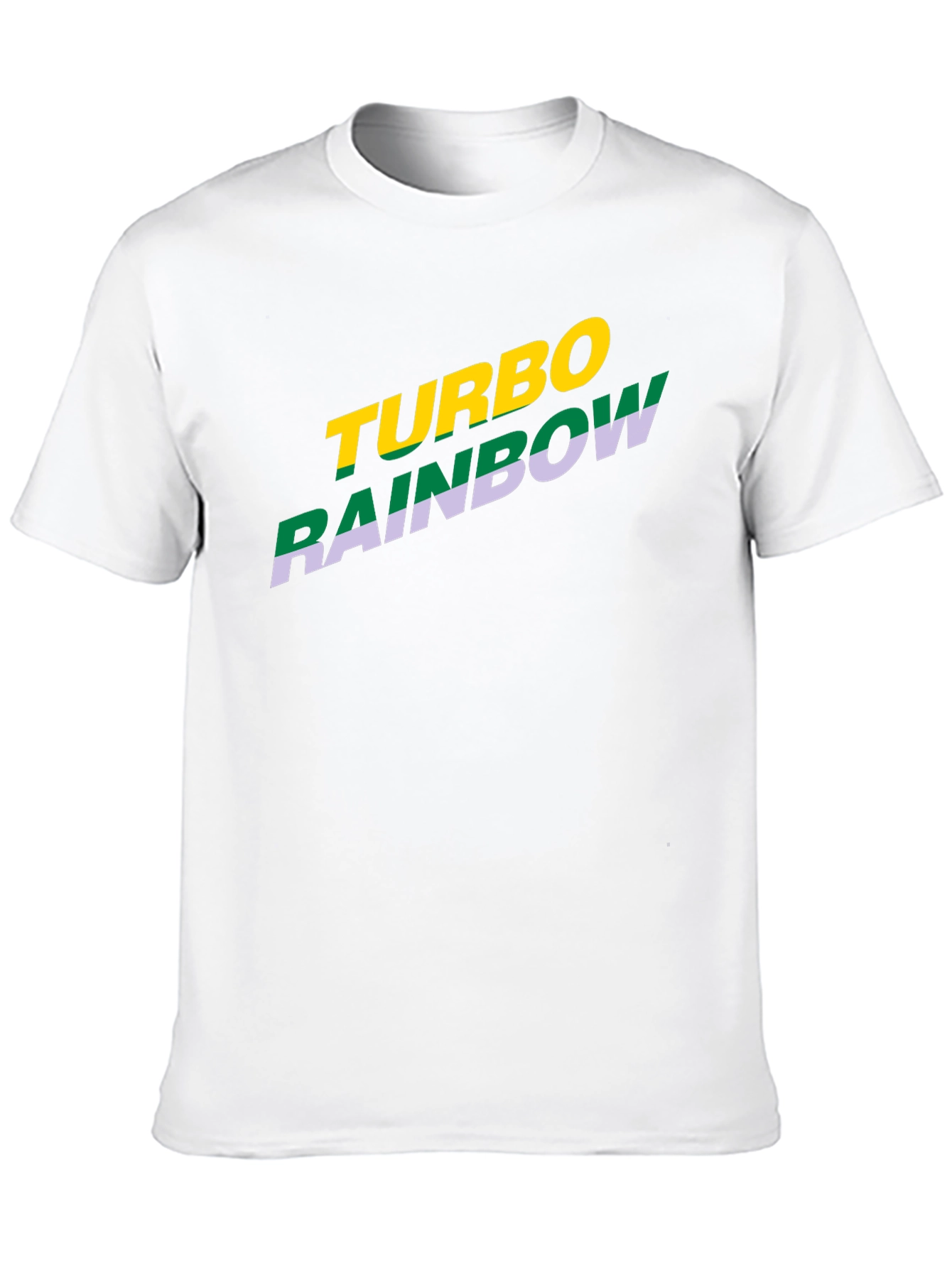 Turbo Rainbow Graphic Tee - Bold Style