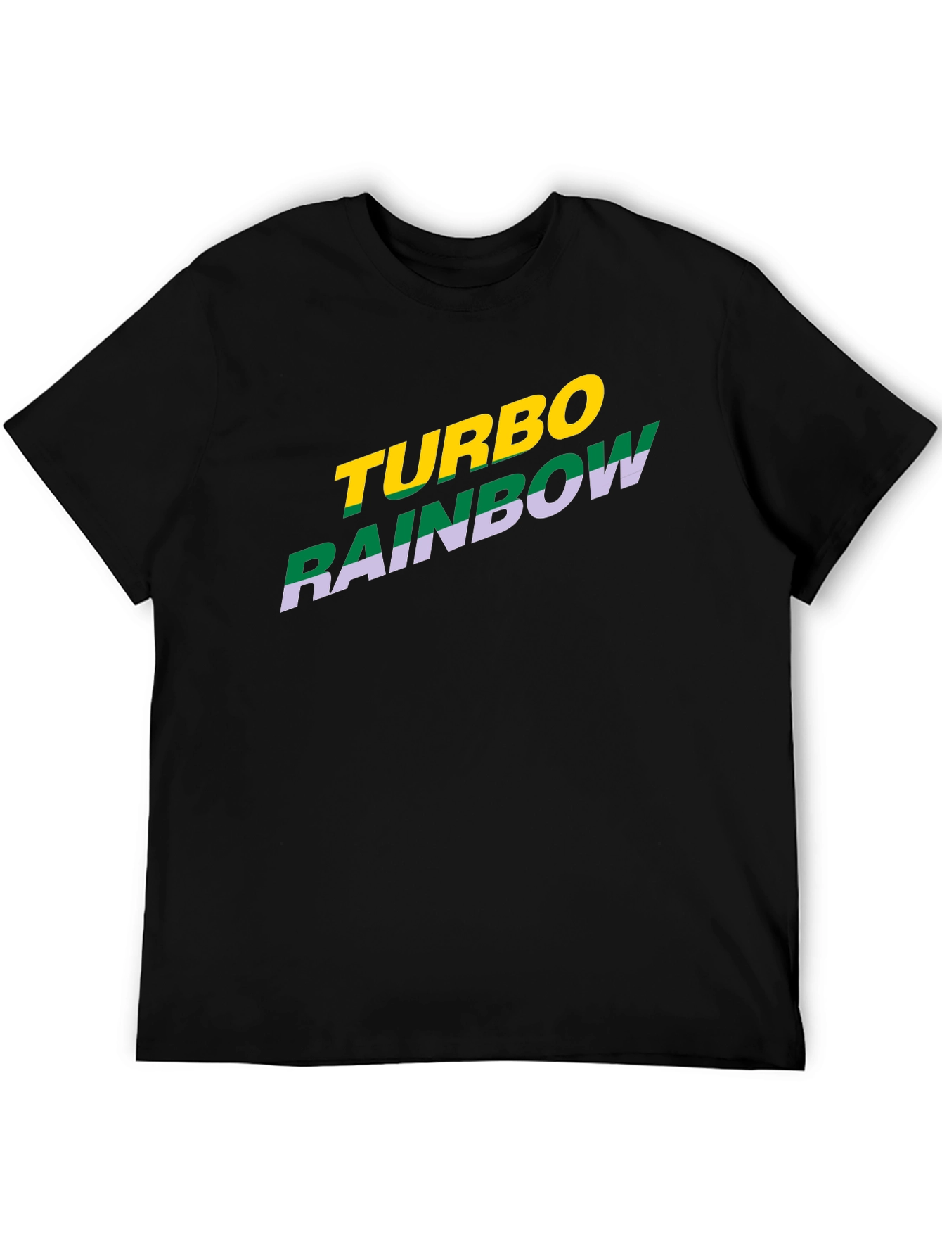 Turbo Rainbow Graphic Tee - Bold Style