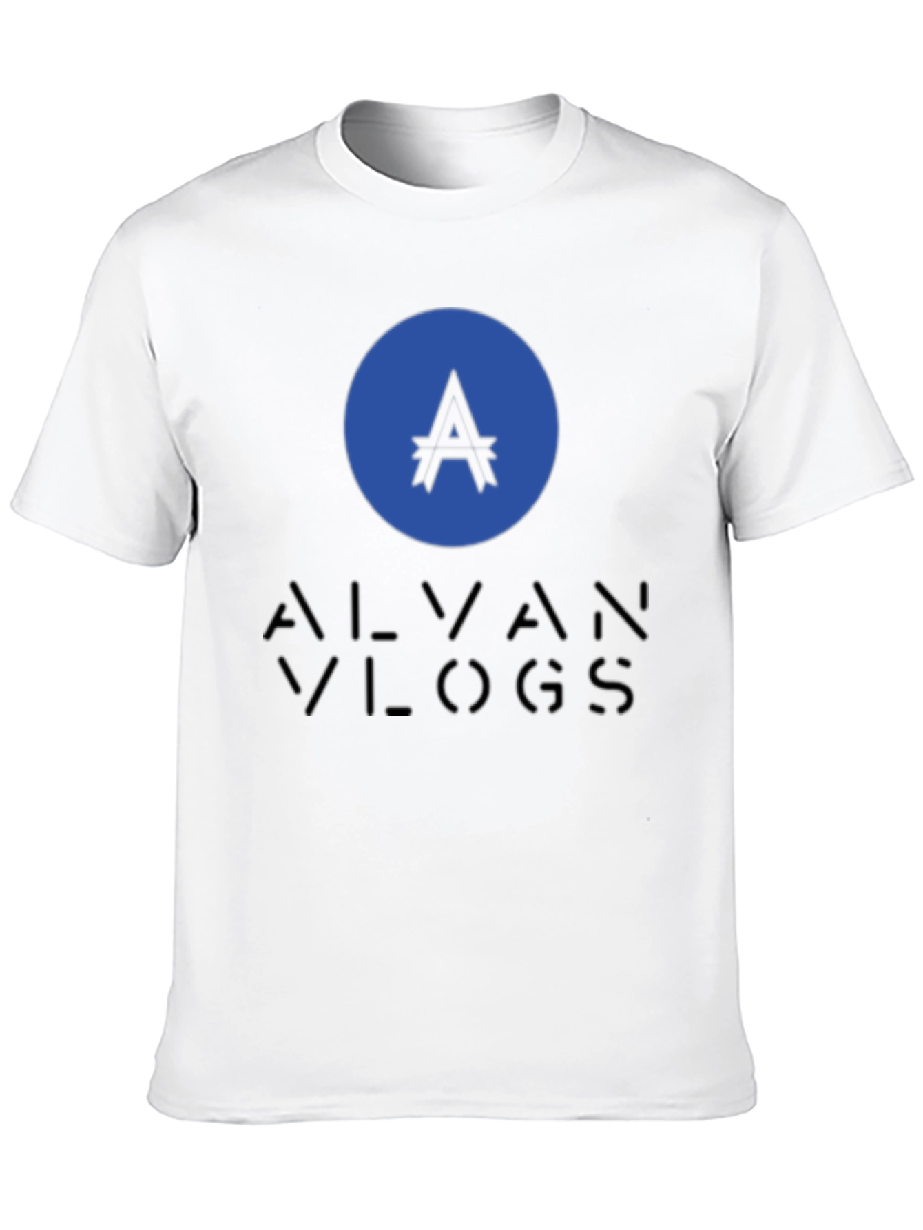 Alvan Vlogs Black T-Shirt