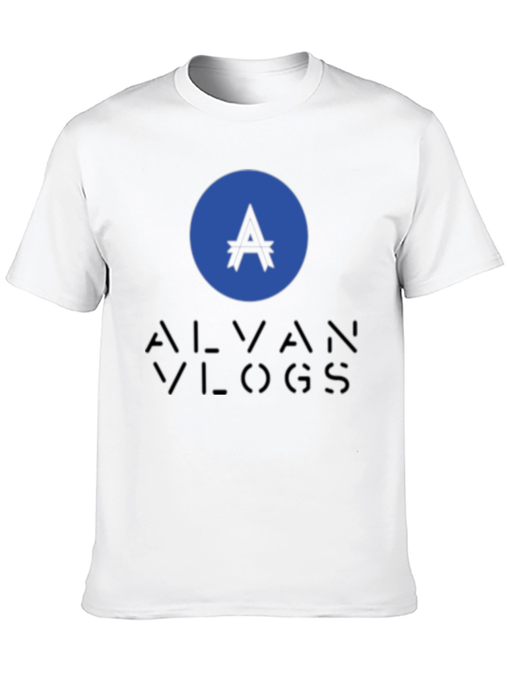 Alvan Vlogs Black T-Shirt