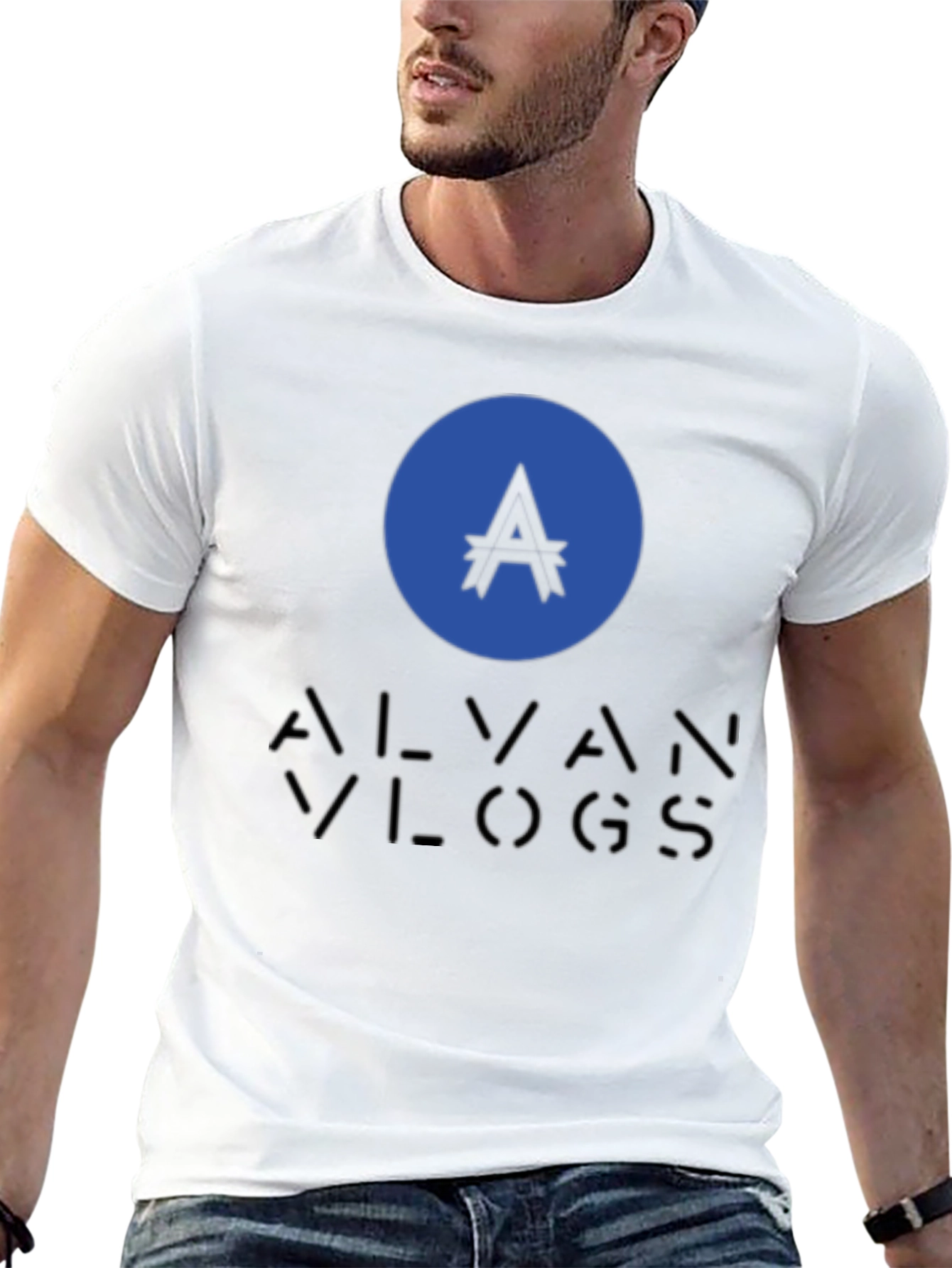 Alvan Vlogs Black T-Shirt