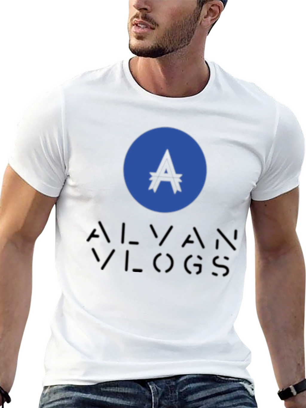 Alvan Vlogs Black T-Shirt