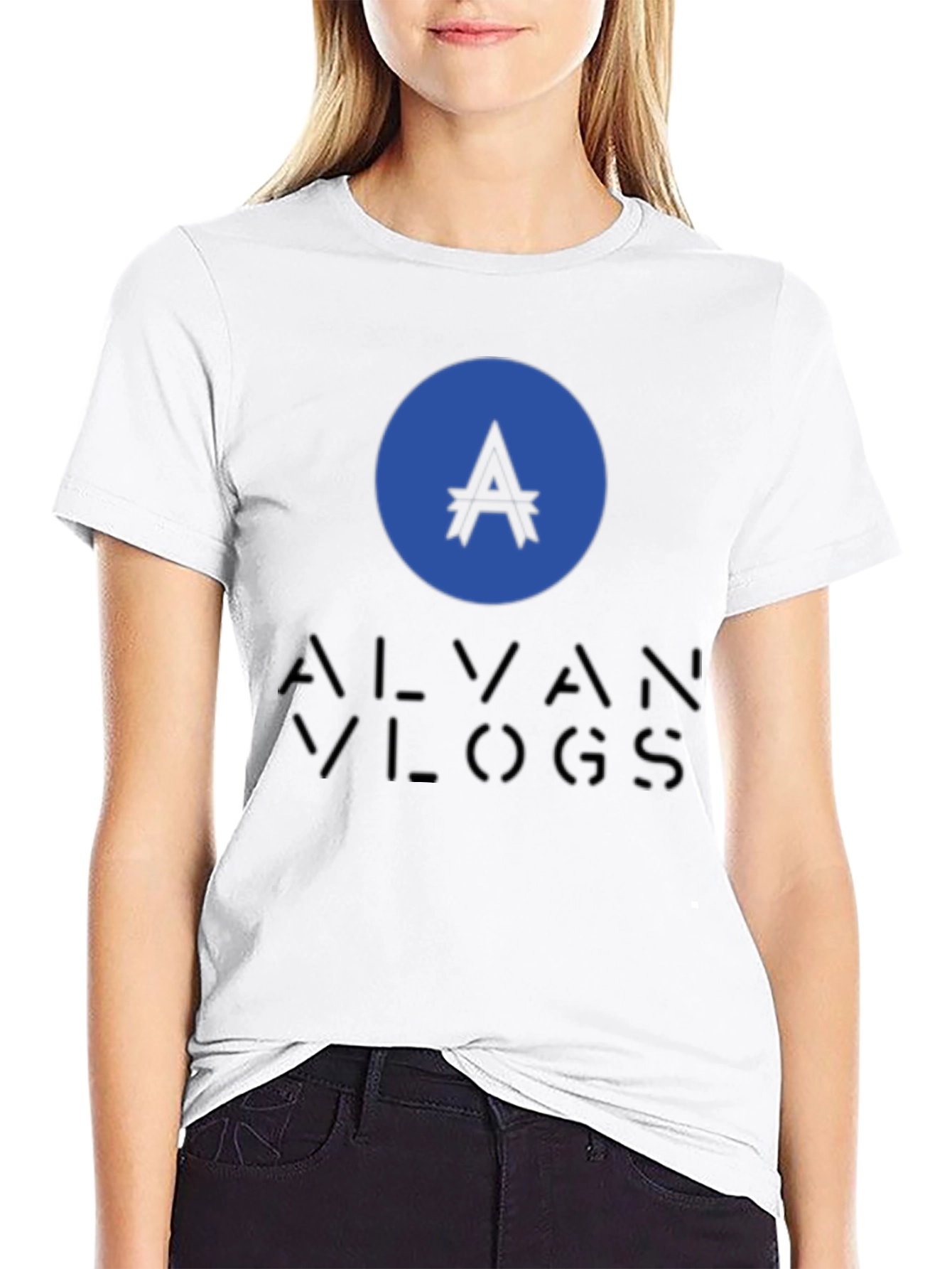 Alvan Vlogs Black T-Shirt