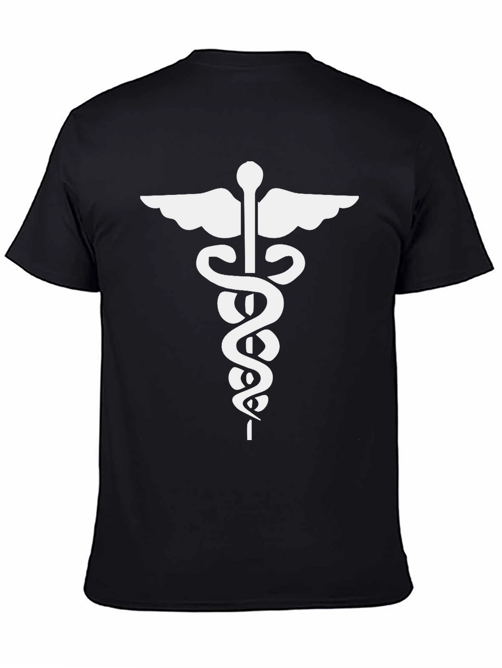 Caduceus Symbol T-Shirt - Medical Design