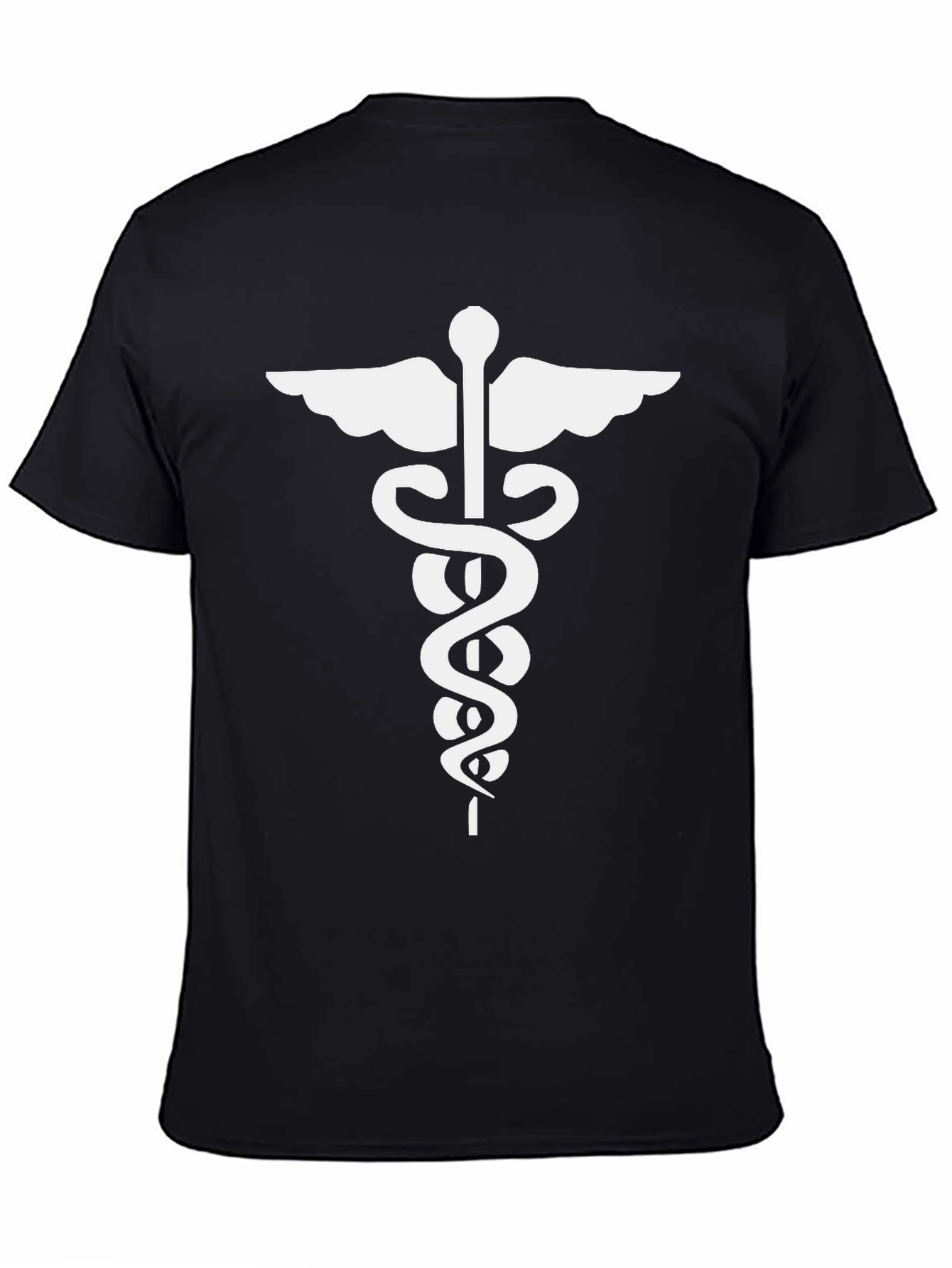 Caduceus Symbol T-Shirt - Medical Design